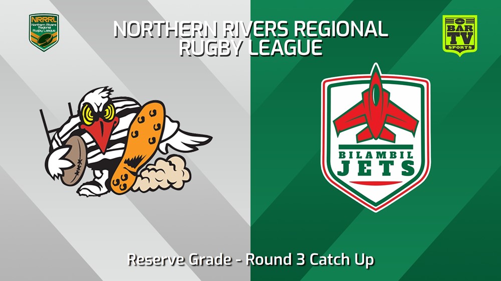 240627-video-Northern Rivers Round 3 Catch Up - Reserve Grade - Tweed Heads Seagulls v Bilambil Jets Slate Image