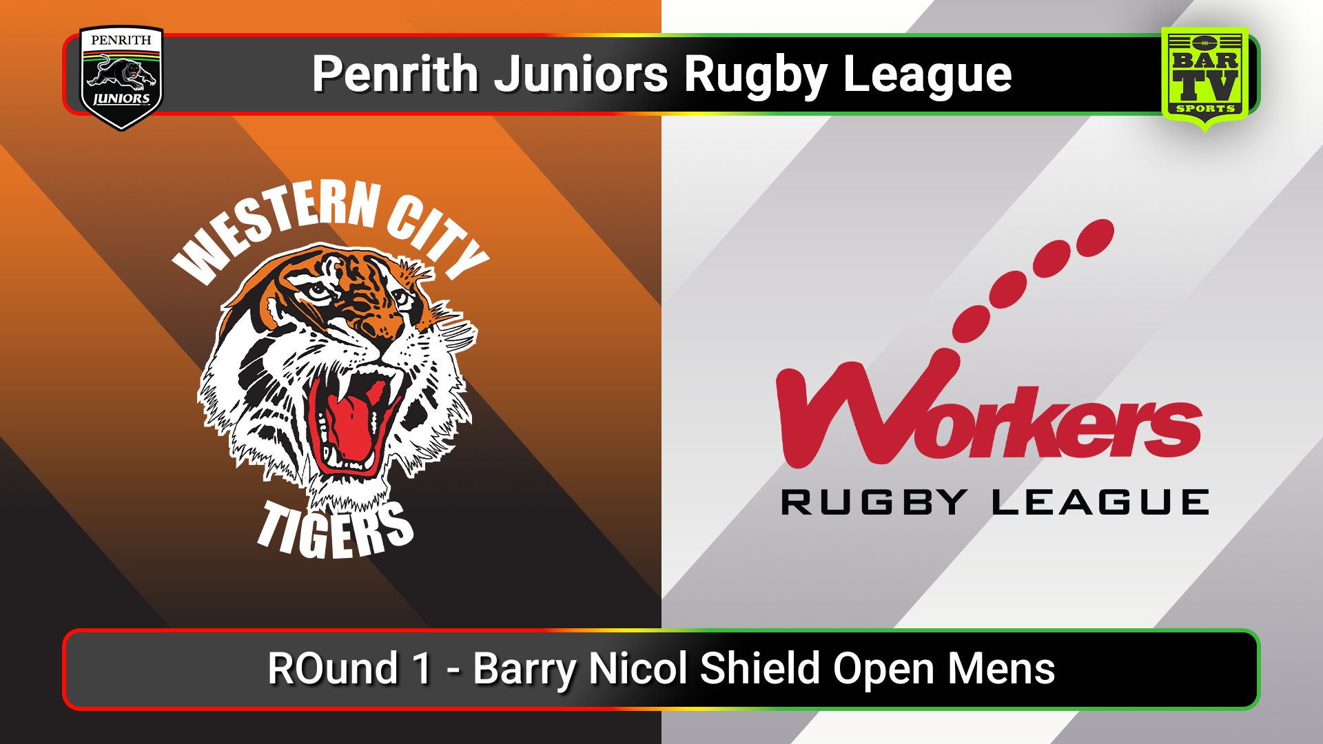 250406-video-Penrith & District Junior Rugby League ROund 1 - Barry Nicol Shield Open Mens - Western City Tigers v Blacktown Workers Slate Image