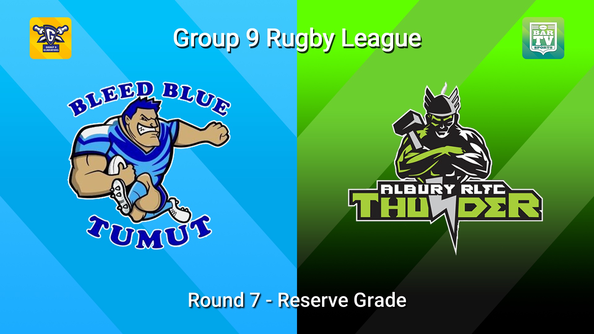 260614-video-Group 9 RL Round 7 - Reserve Grade - Tumut Blues v Albury Thunder Slate Image