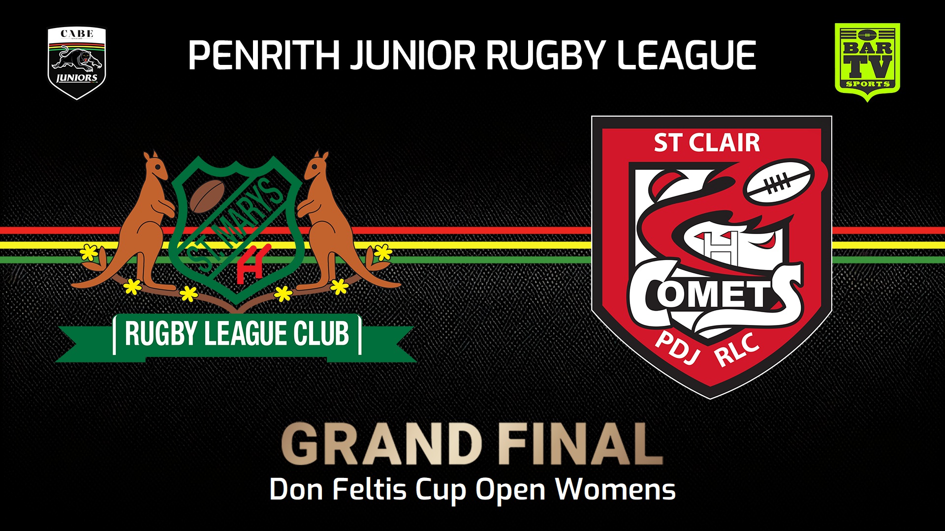 240623-video-Penrith & District Junior Rugby League Grand Final - Open Womens Division 1 - St Marys v St Clair Slate Image