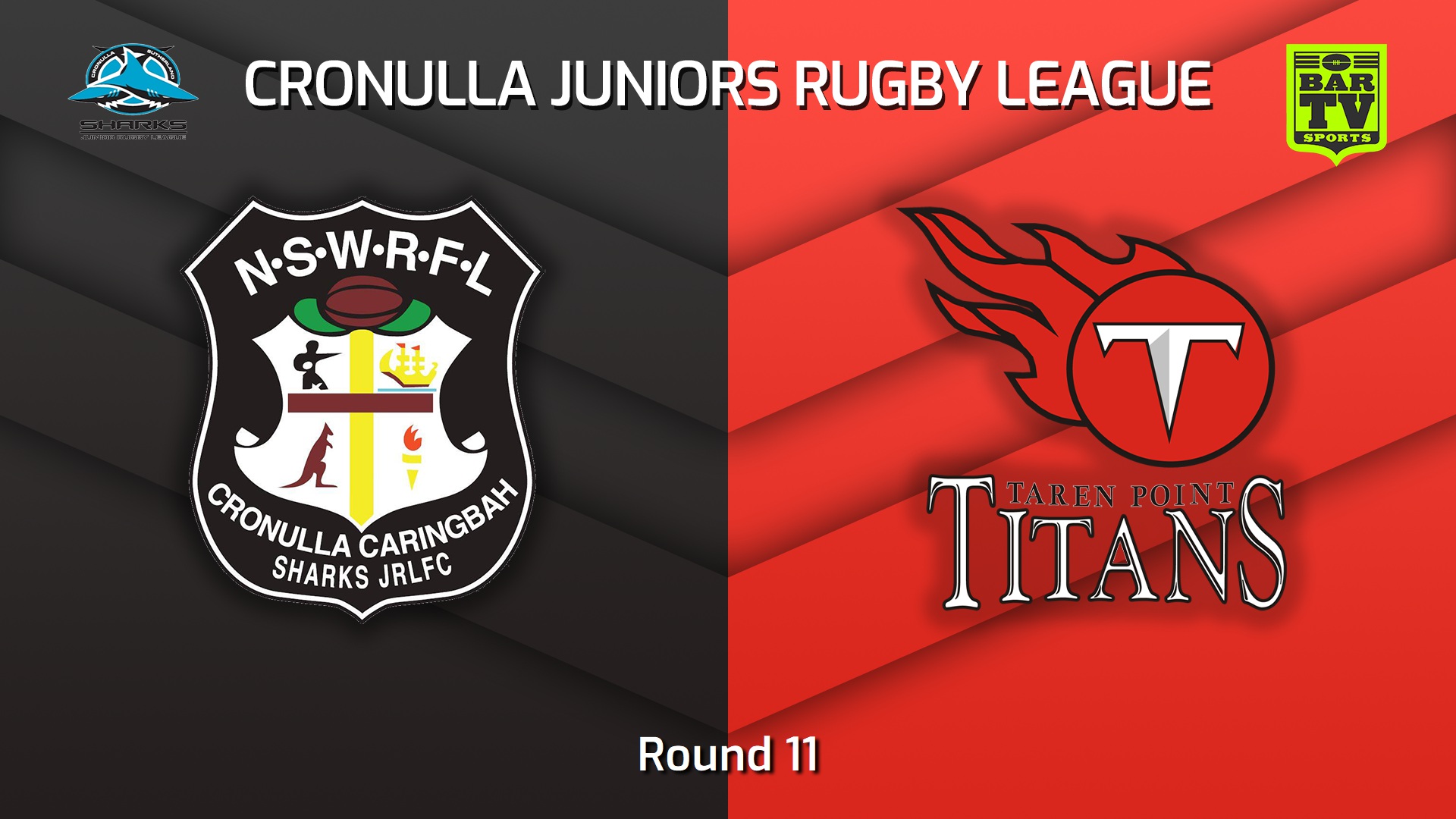 230702-Cronulla Juniors Round 11 - U12 Girls Tackle - Cronulla Caringbah v Taren Point Titans Slate Image