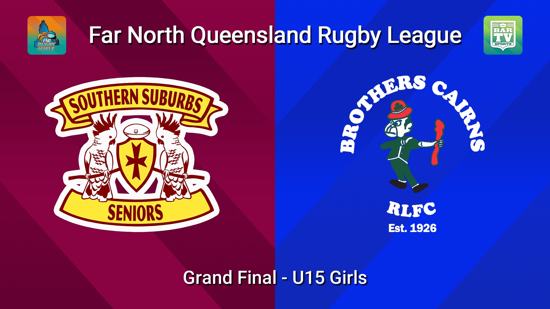 260808-video-FNQ Rugby League Grand Final - U15 Girls - Southern Suburbs v Cairns Brothers  Slate Image