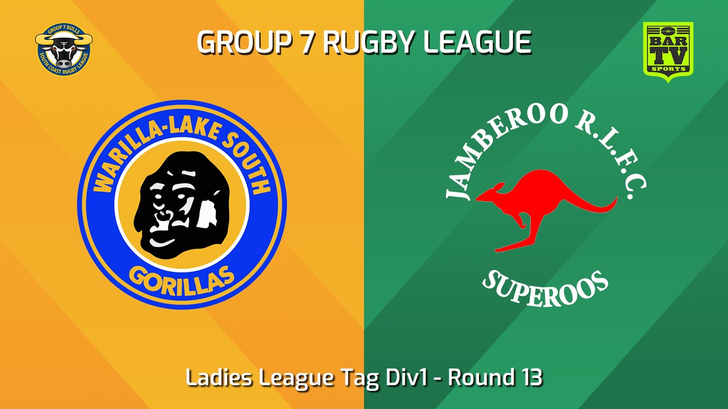 240707-video-South Coast Round 13 - Ladies League Tag Div1 - Warilla-Lake South Gorillas v Jamberoo Superoos Slate Image