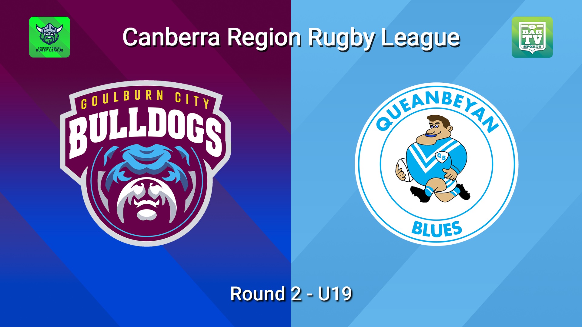 260418-video-Canberra Round 2 - U19 - Goulburn City Bulldogs v Queanbeyan Blues Minigame Slate Image