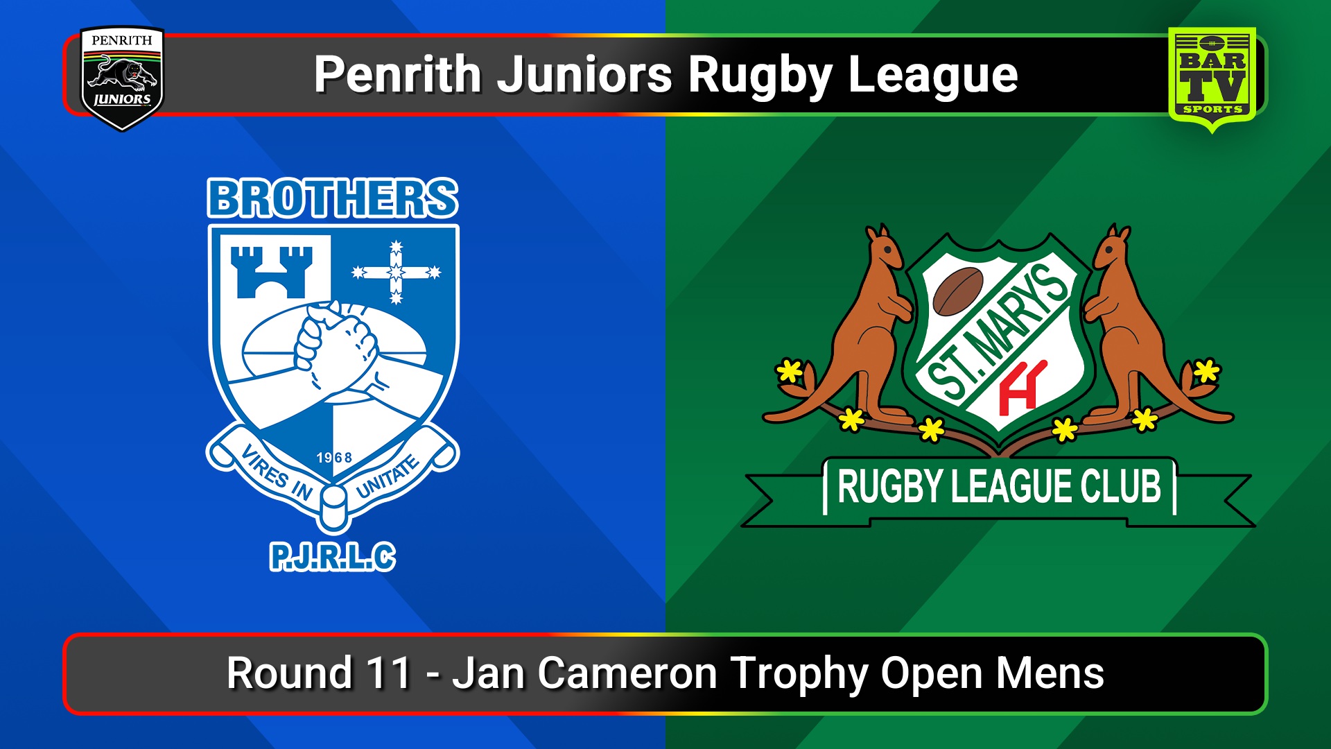 250628-video-Penrith & District Junior Rugby League Round 11 - Jan Cameron Trophy Open Mens - Brothers v  Penrith Brothers vs Western City Tigers Slate Image
