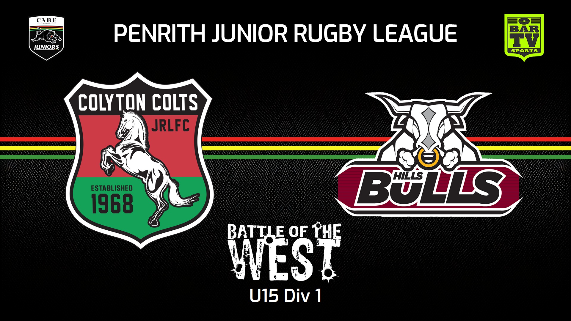 240914-video-Penrith & District Junior Rugby League Battle Of The West - U15 Div 1 - Colyton Colts v Hills Bulls Slate Image