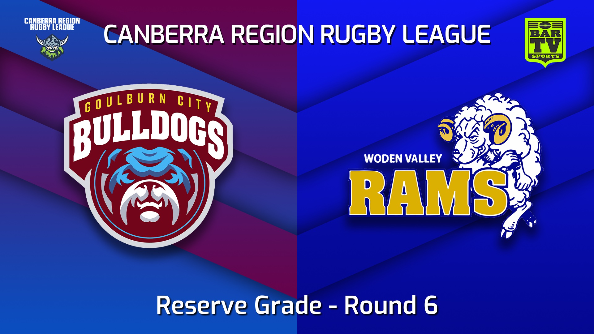 220521-Canberra Round 6 - Reserve Grade - Goulburn City Bulldogs v Woden Valley Rams Slate Image