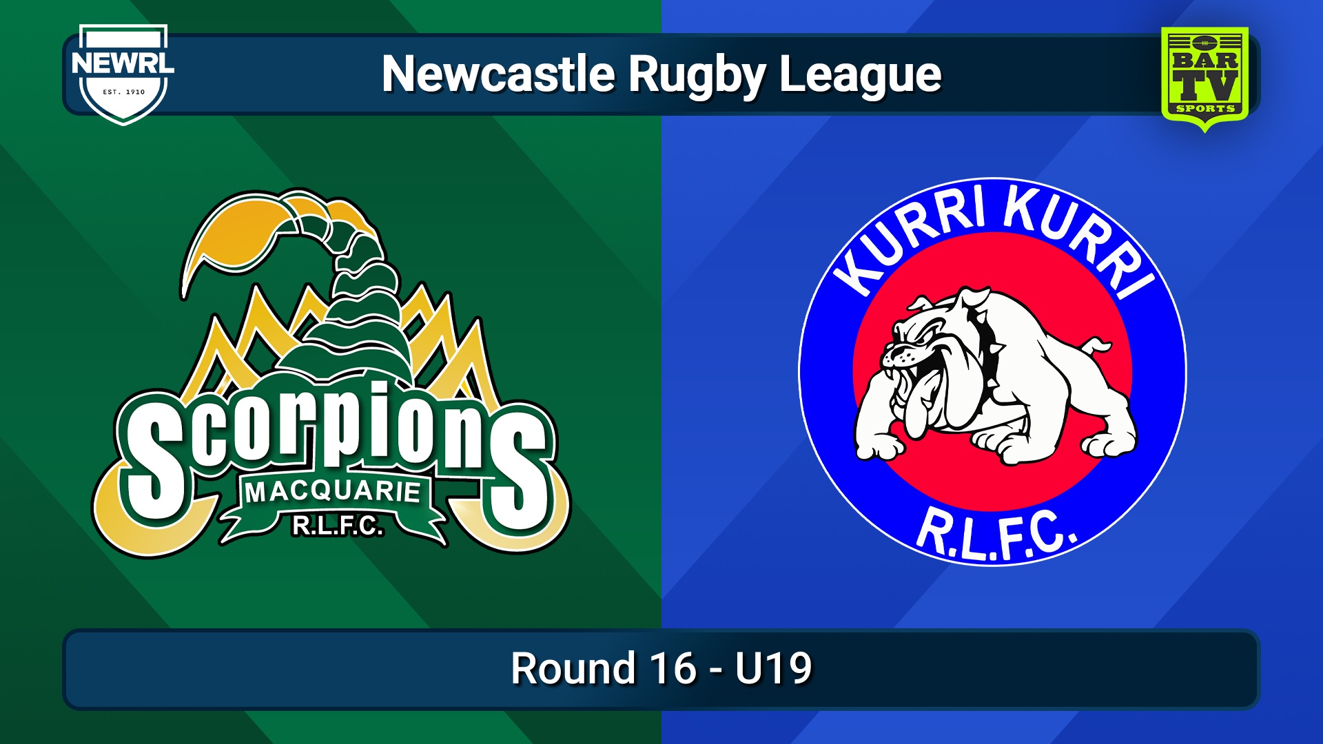 250812-video-Newcastle RL Round 16 - U19 - Macquarie Scorpions v Kurri Kurri Bulldogs Slate Image