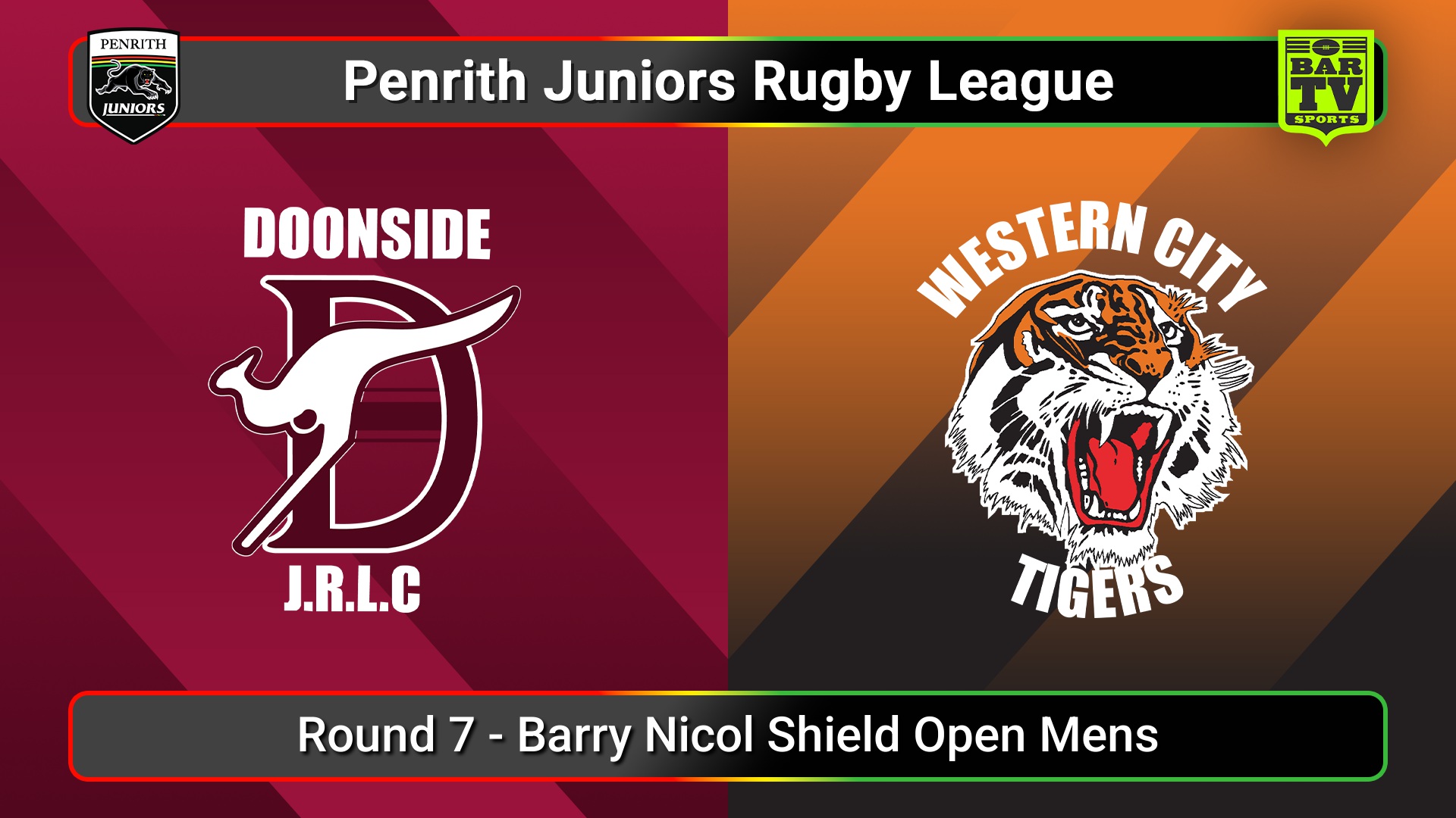 250524-video-Penrith & District Junior Rugby League Round 7 - Barry Nicol Shield Open Mens - Doonside v Western City Tigers Slate Image