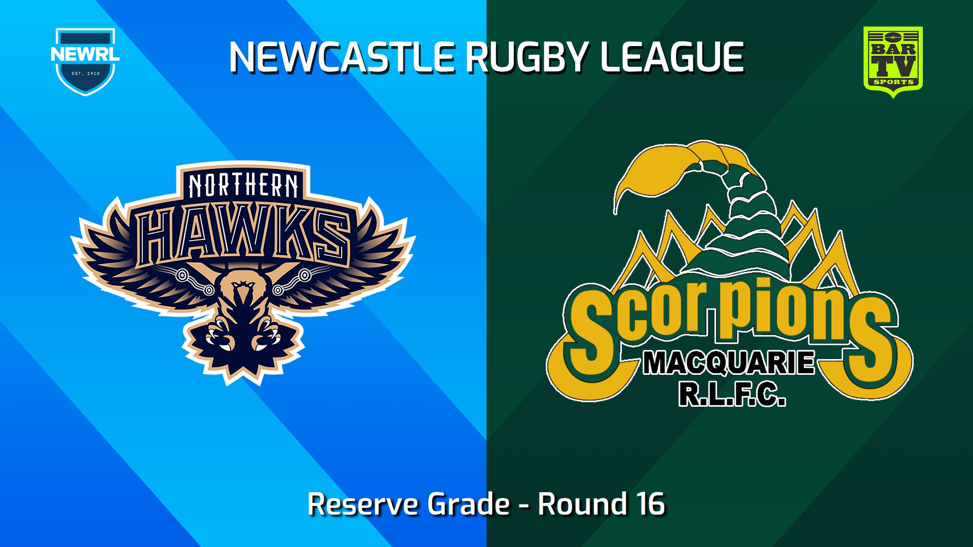 240803-video-Newcastle RL Round 16 - Reserve Grade - Northern Hawks v Macquarie Scorpions Slate Image