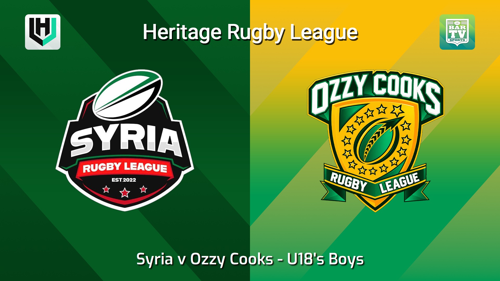 261101-video-Heritage RL U18's Boys - Syria Falcons v Ozzy Cooks Slate Image