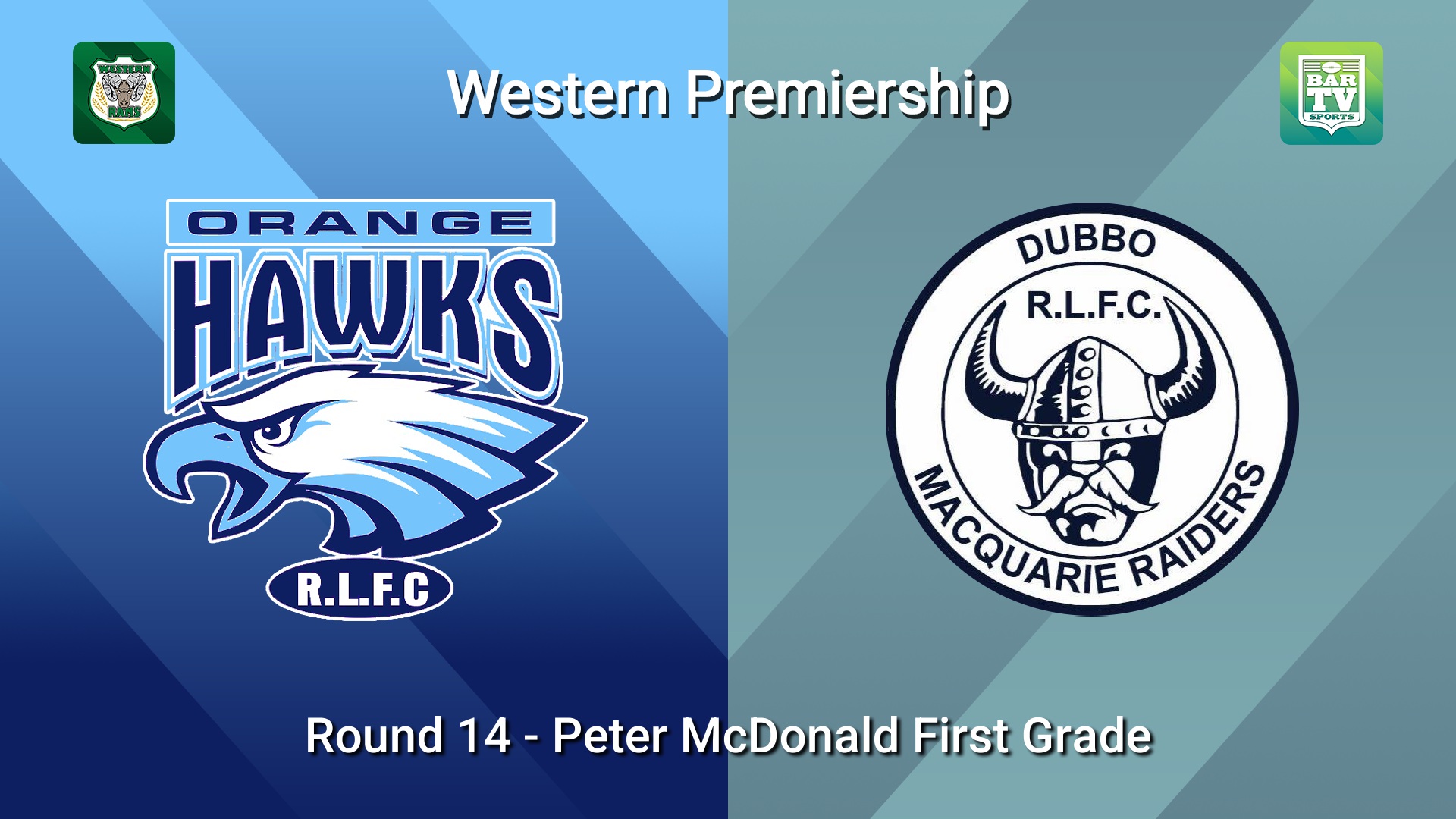 260802-video-Western Premiership Round 14 - Peter McDonald First Grade - Orange Hawks v Dubbo Macquarie Raiders Slate Image