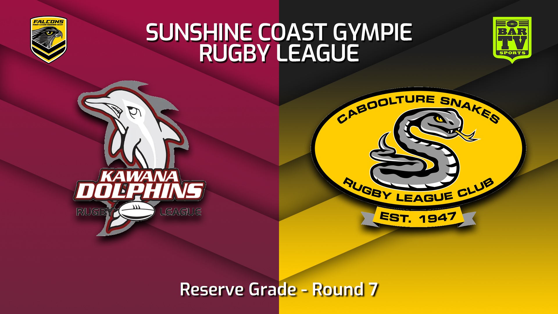 230520-Sunshine Coast RL Round 7 - Reserve Grade - Kawana Dolphins v Caboolture Snakes Slate Image