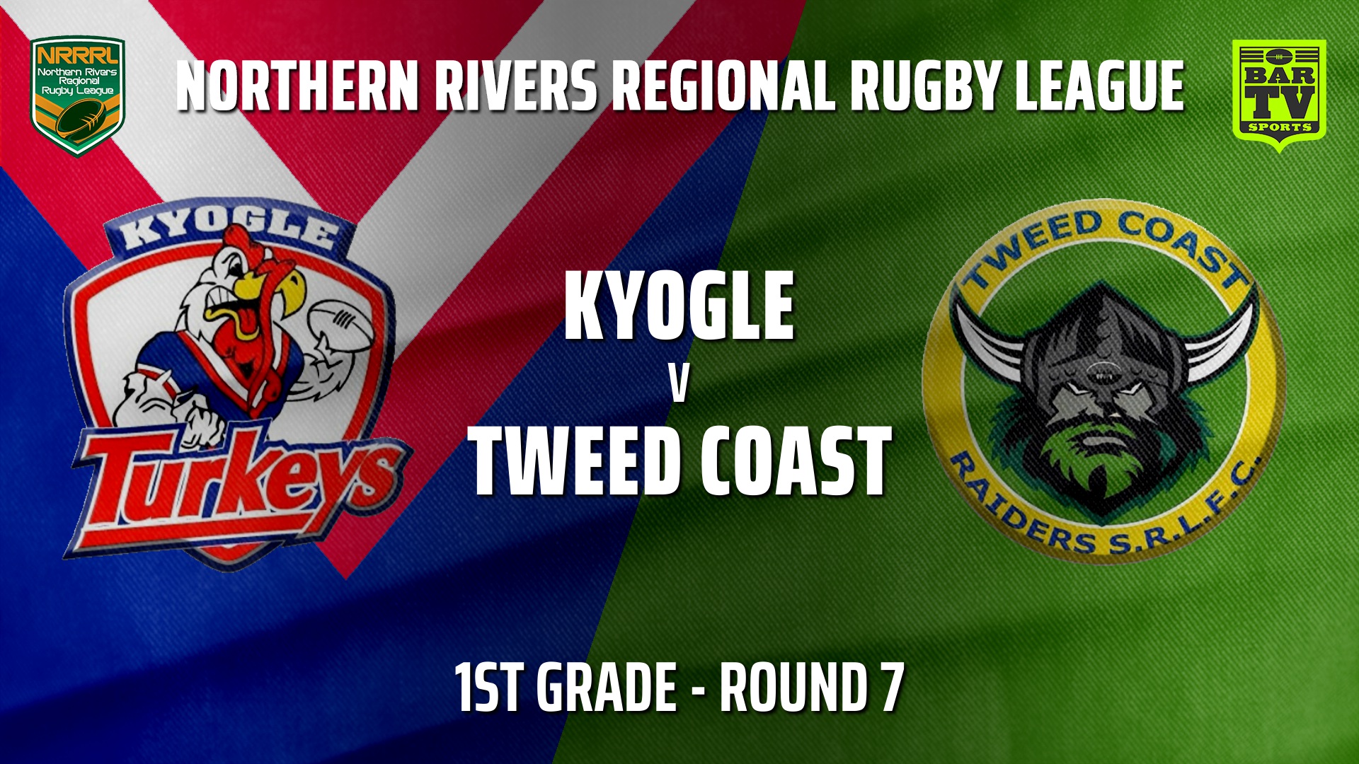 210619-Northern Rivers Round 7 - 1st Grade - Kyogle Turkeys v Tweed Coast Raiders Slate Image