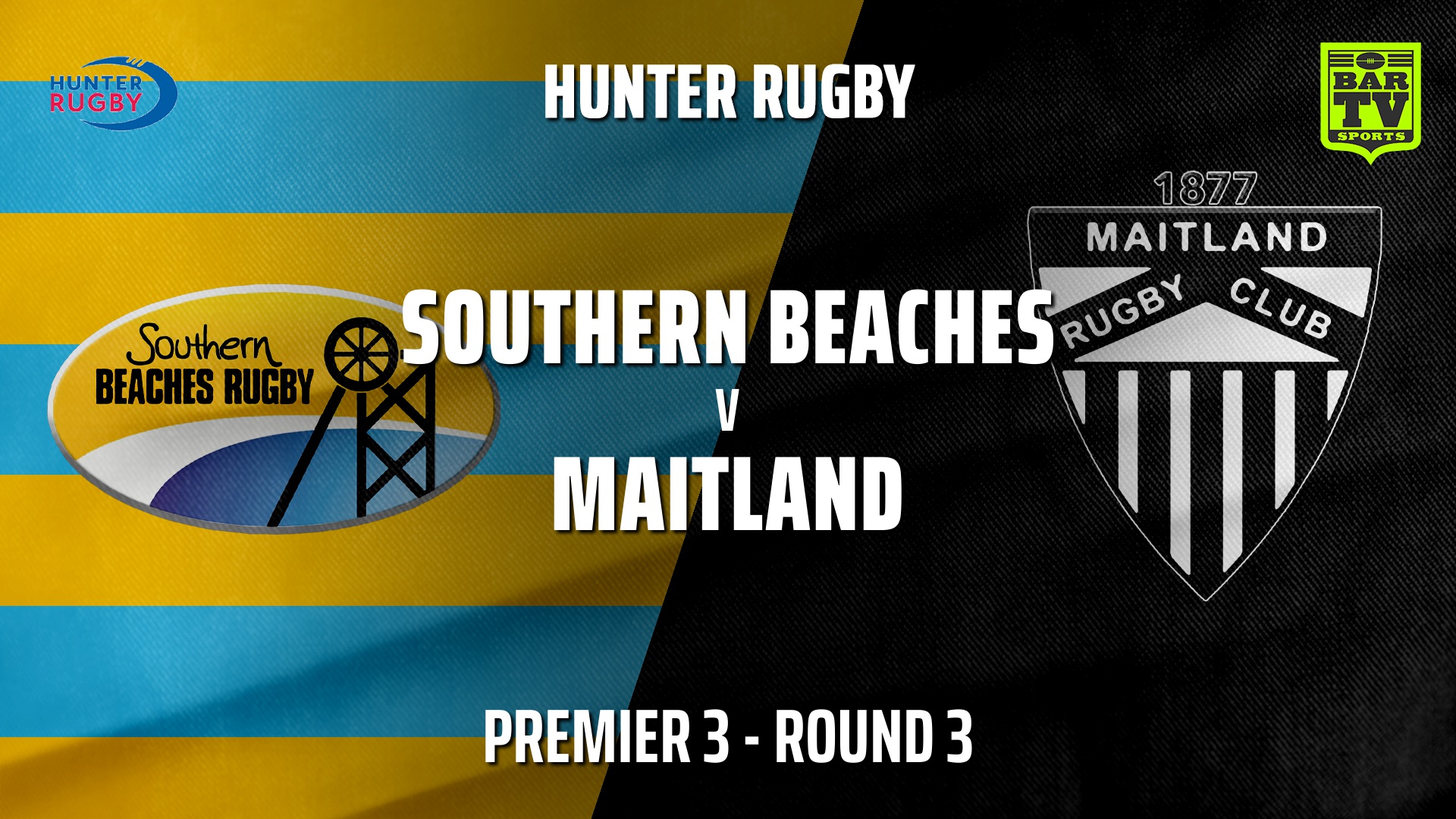 210501-HRU Round 3 - Premier 3 - Southern Beaches v Maitland Slate Image