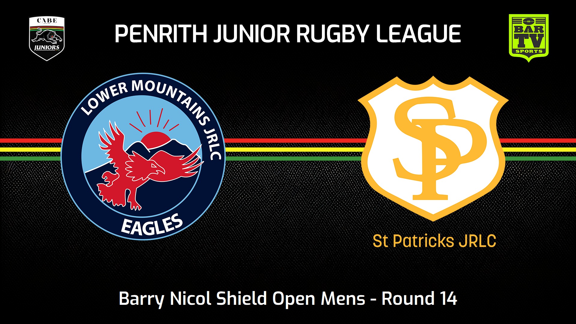240728-video-Penrith & District Junior Rugby League Round 14 - Barry Nicol Shield Open Mens - Lower Mountains v St Patricks Slate Image