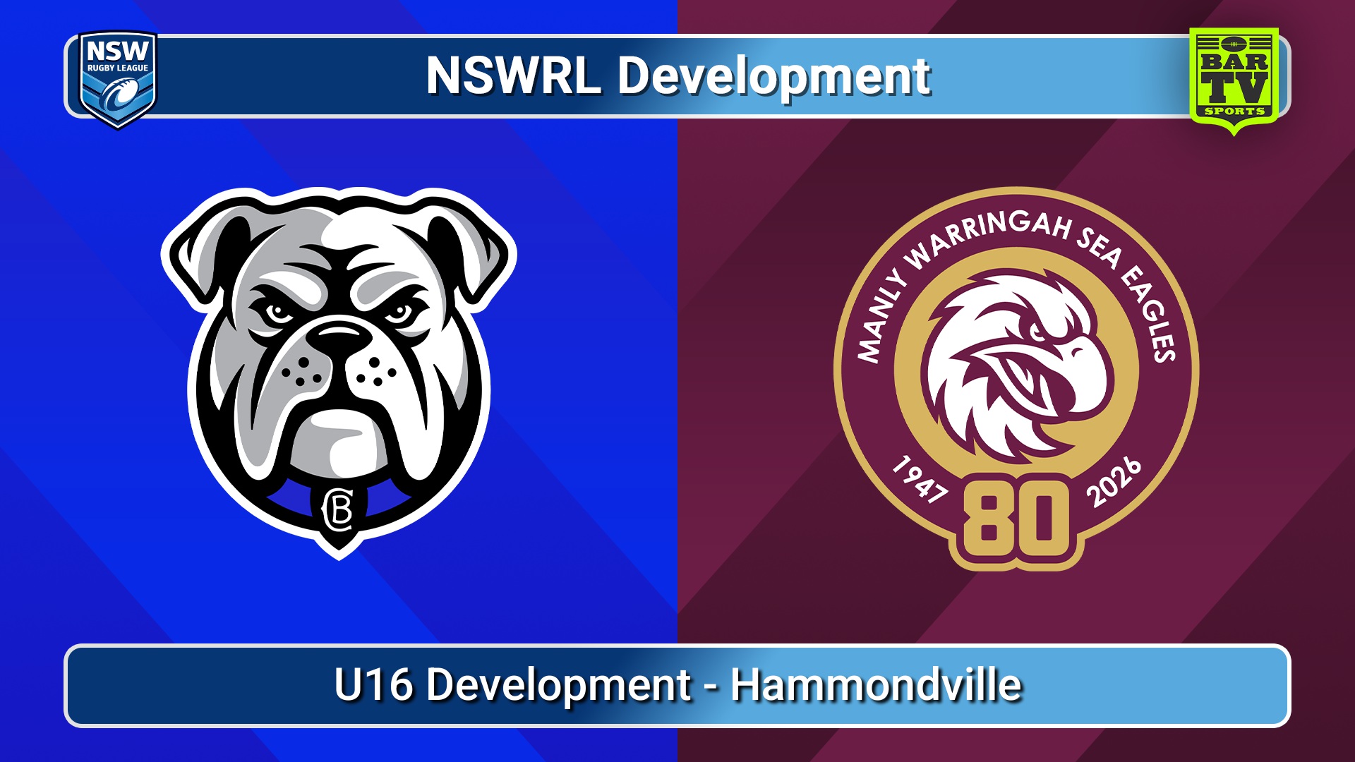 260207-video-NSWRL Development Trial Match - U16 Development - Canterbury-Bankstown Bulldogs v Manly Warringah Sea Eagles Slate Image