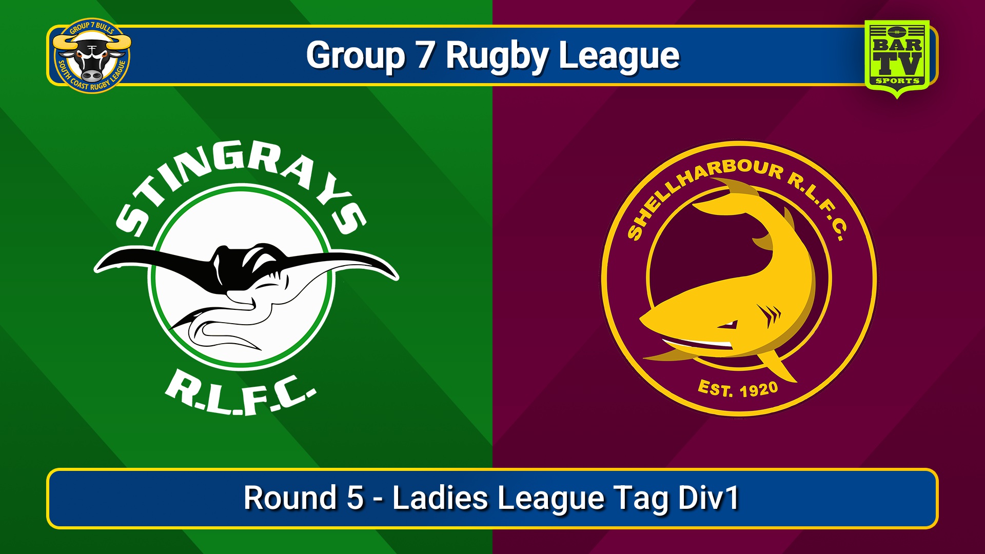 250511-video-South Coast Round 5 - Ladies League Tag Div1 - Stingrays of Shellharbour v Shellharbour Sharks Slate Image