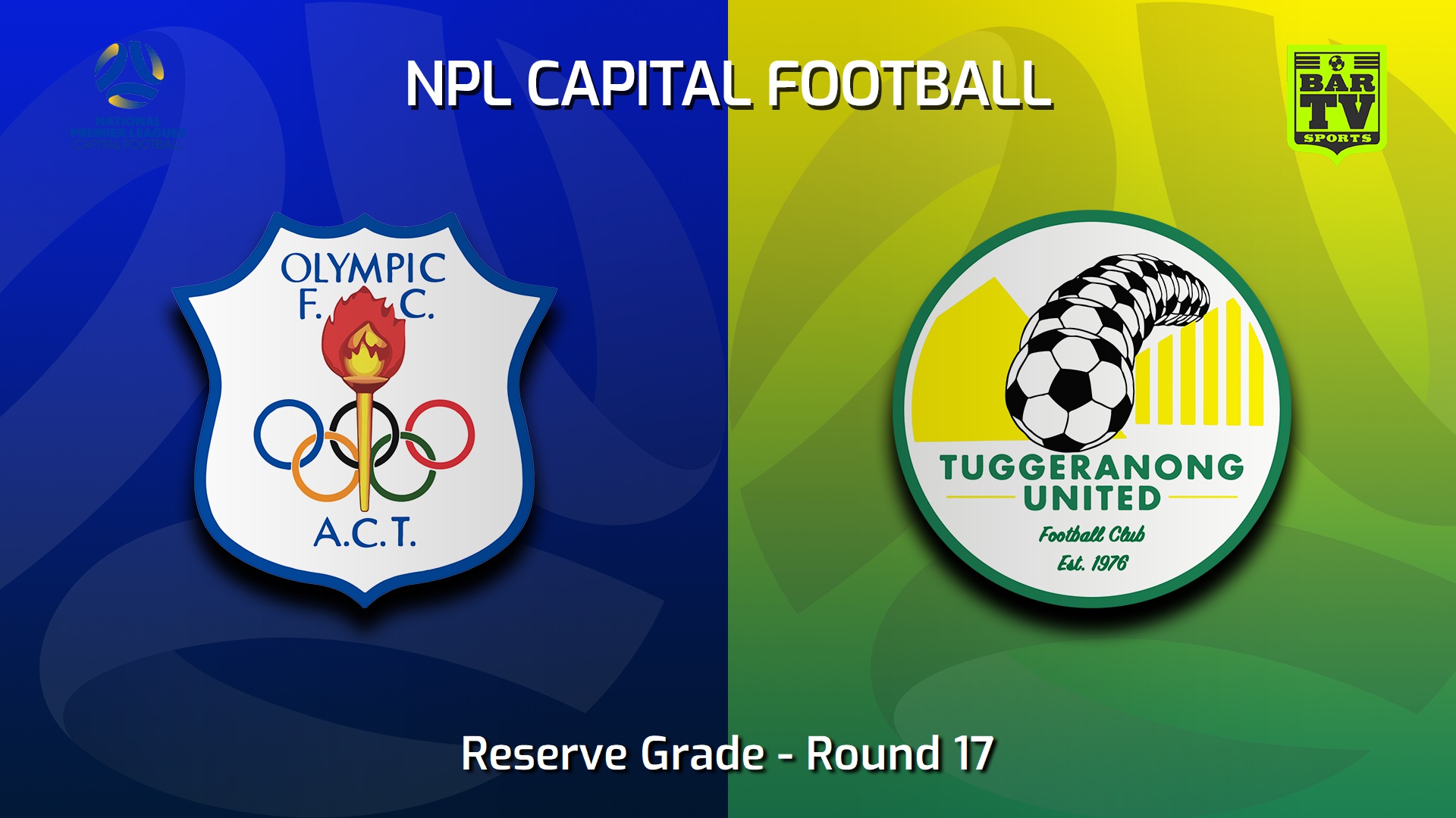 230806-NPL Women - Reserve Grade - Capital Football Round 17 - Canberra Olympic FC (women) v Tuggeranong United FC (women) Slate Image