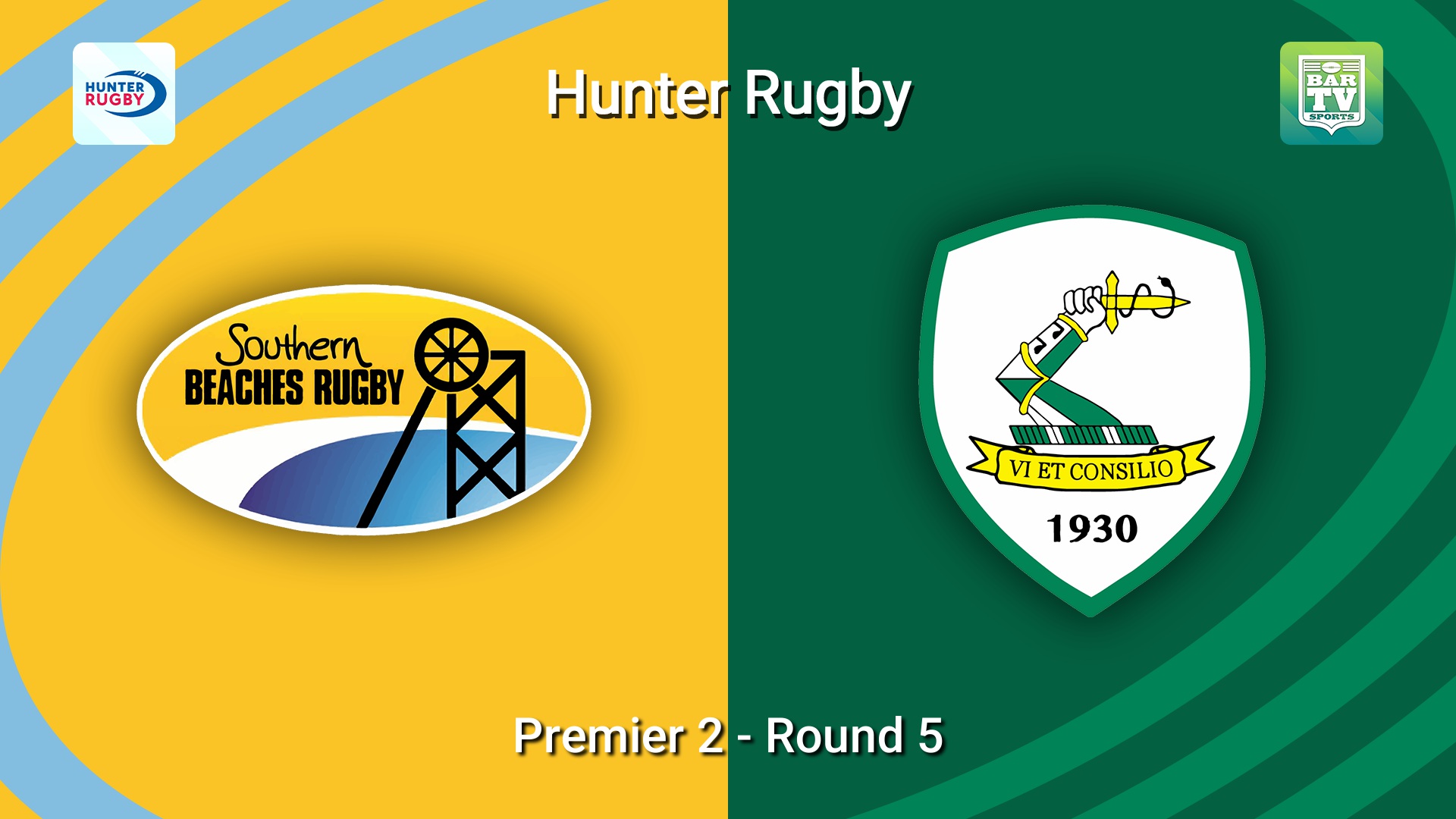 260509-video-Hunter Rugby Round 5 - Premier 2 - Southern Beaches v Merewether Carlton Slate Image