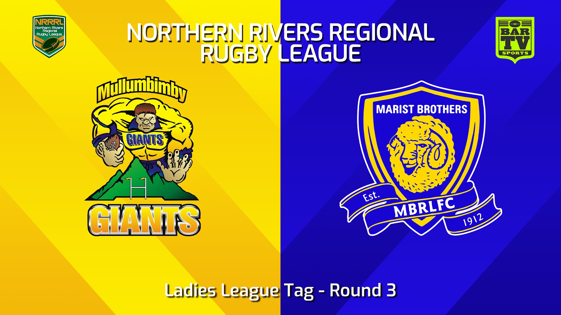 240421-video-Northern Rivers Round 3 - Ladies League Tag - Mullumbimby Giants v Lismore Marist Brothers Slate Image
