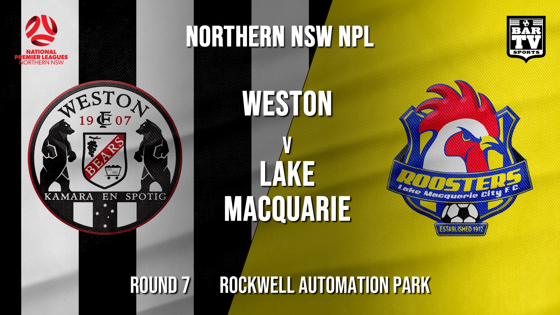 NPL - NNSW Round 7 - Weston Workers FC v Lake Macquarie City FC Slate Image