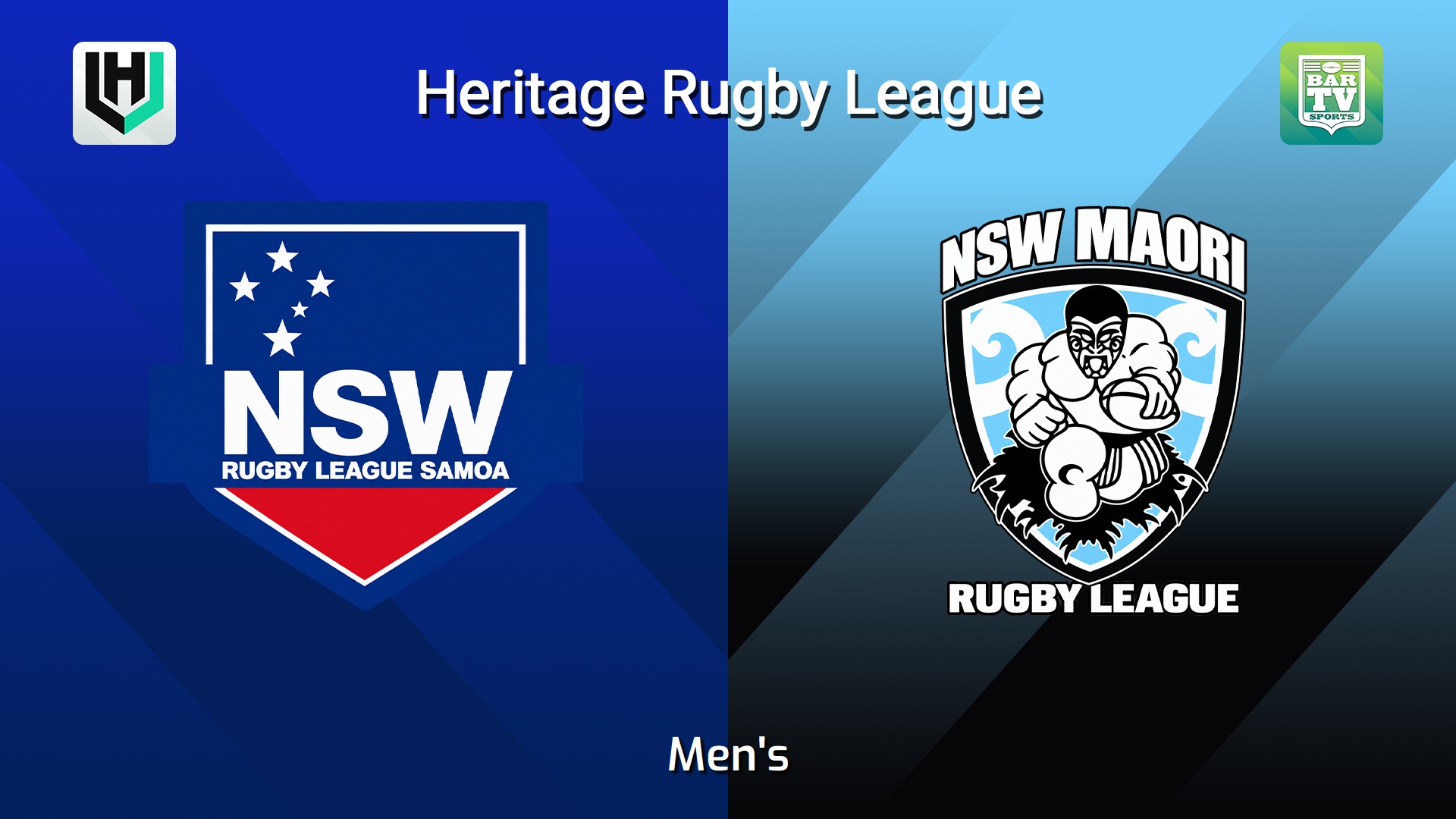 261010-video-Heritage RL Men's - Samoa NSW v Māori RL NSW Slate Image