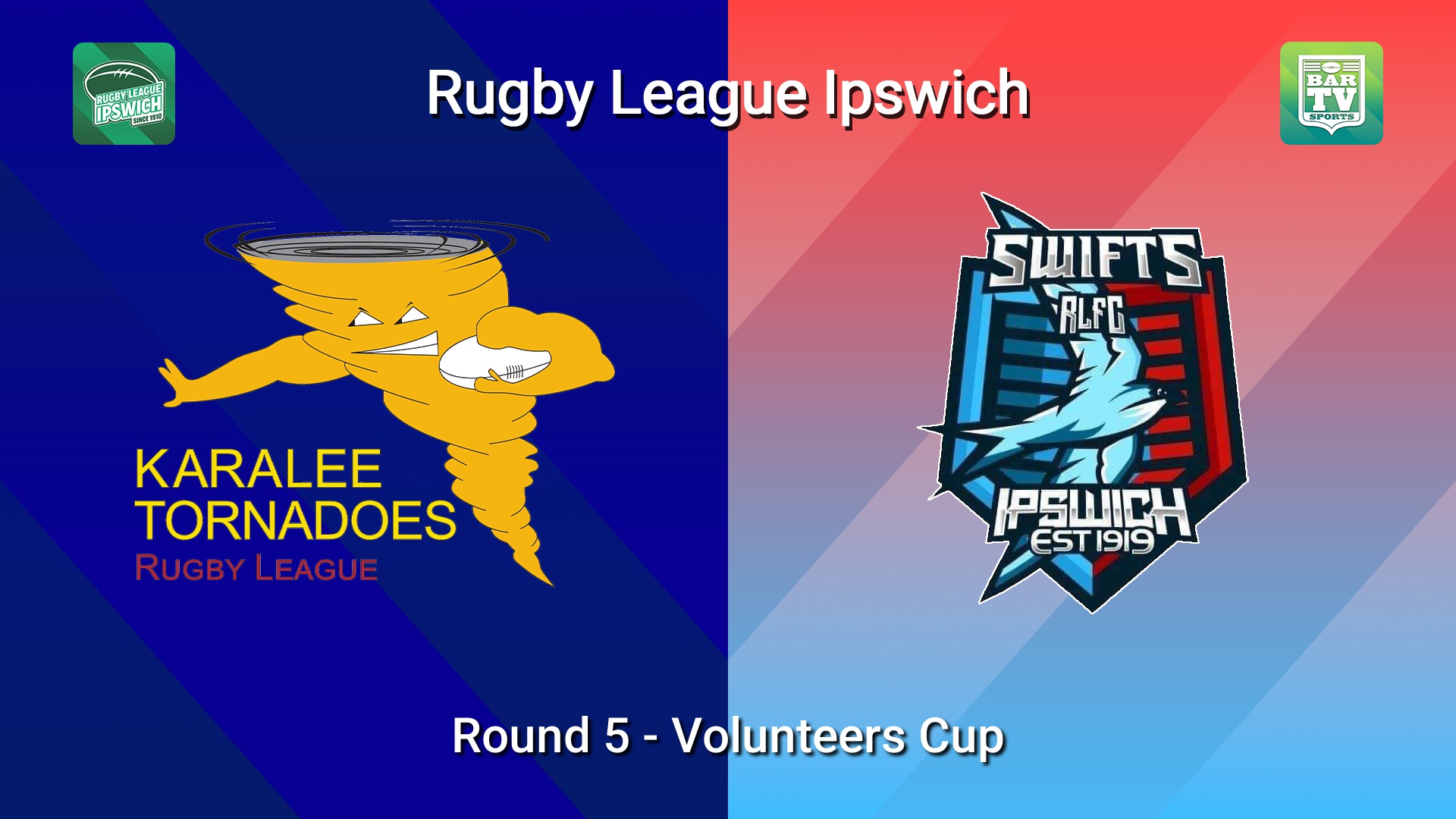 260426-video-Rugby League Ipswich Round 5 - Volunteers Cup - Karalee v Swifts Bluebirds Slate Image