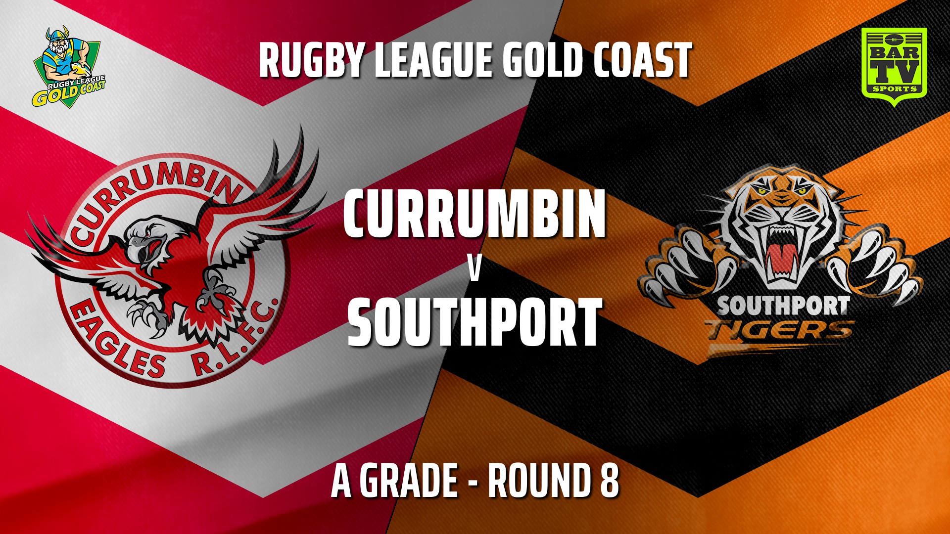 210725-Gold Coast Round 8 - A Grade - Currumbin Eagles v Southport Tigers Slate Image