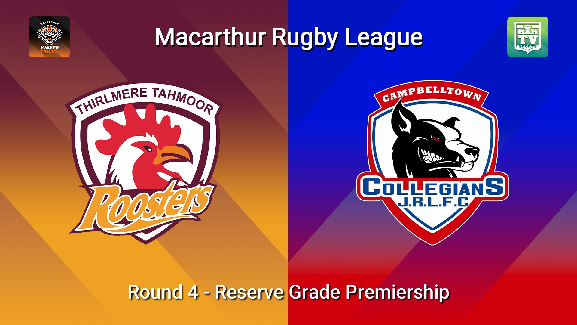 260503-video-Macarthur RL Round 4 - Reserve Grade Premiership - Thirlmere Roosters v Campbelltown Collegians Slate Image