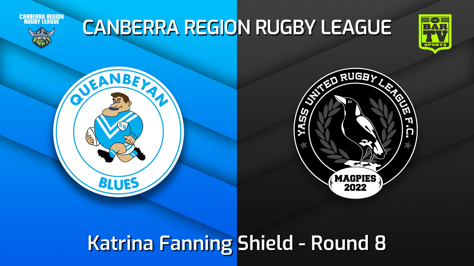 220604-Canberra Round 6 - Katrina Fanning Shield - Queanbeyan Blues v Yass Magpies Slate Image