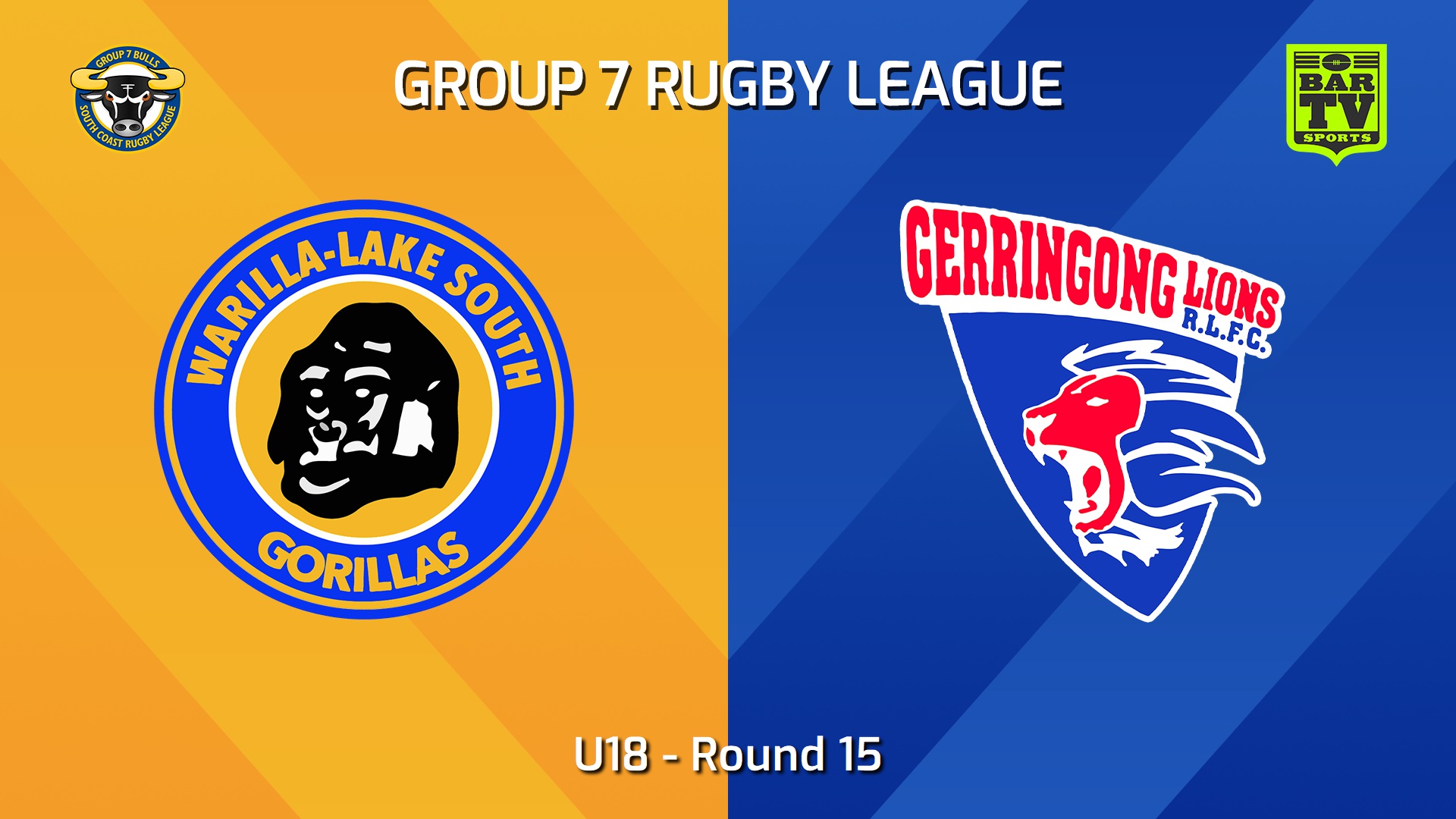 240728-video-South Coast Round 15 - U18 - Warilla-Lake South Gorillas v Gerringong Lions Slate Image