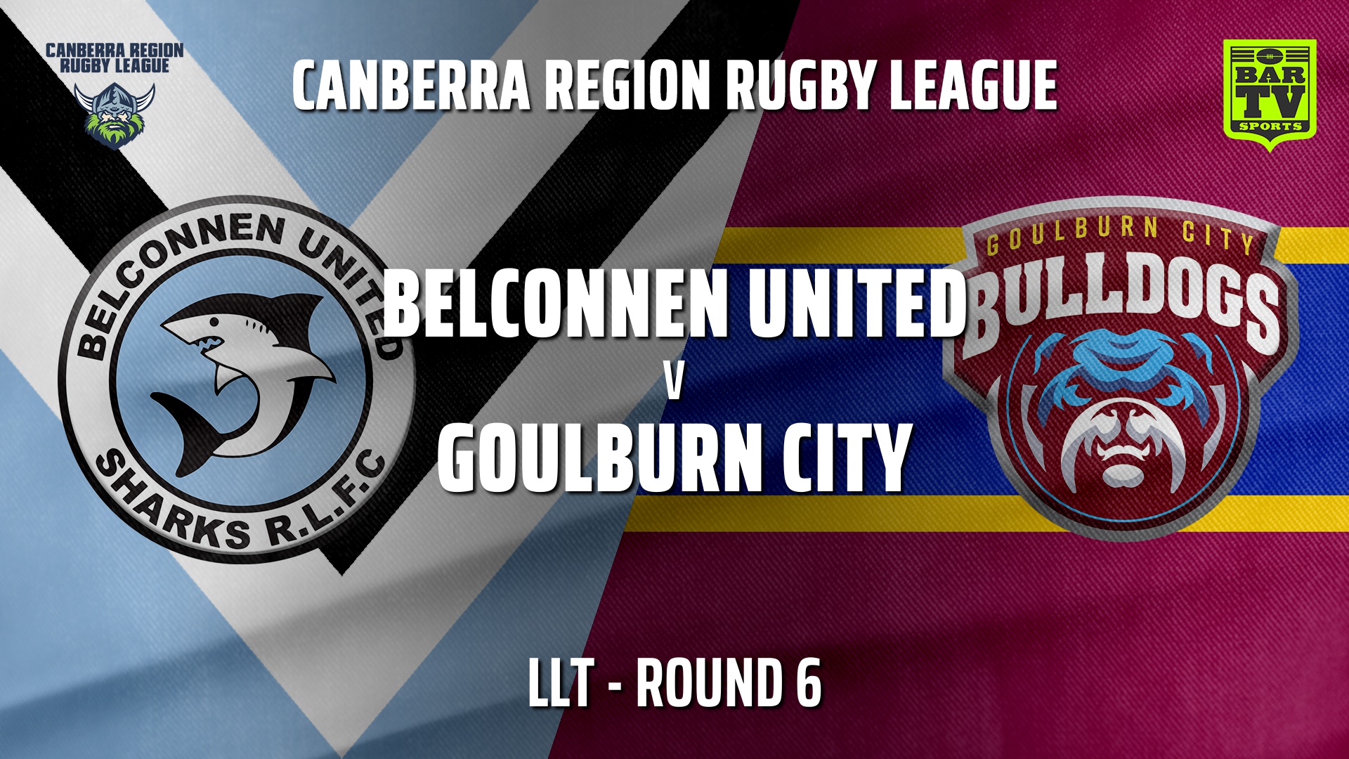 210522-CRRL Round 6 - Ladies League Tag - Belconnen United Sharks v Goulburn City Bulldogs Slate Image