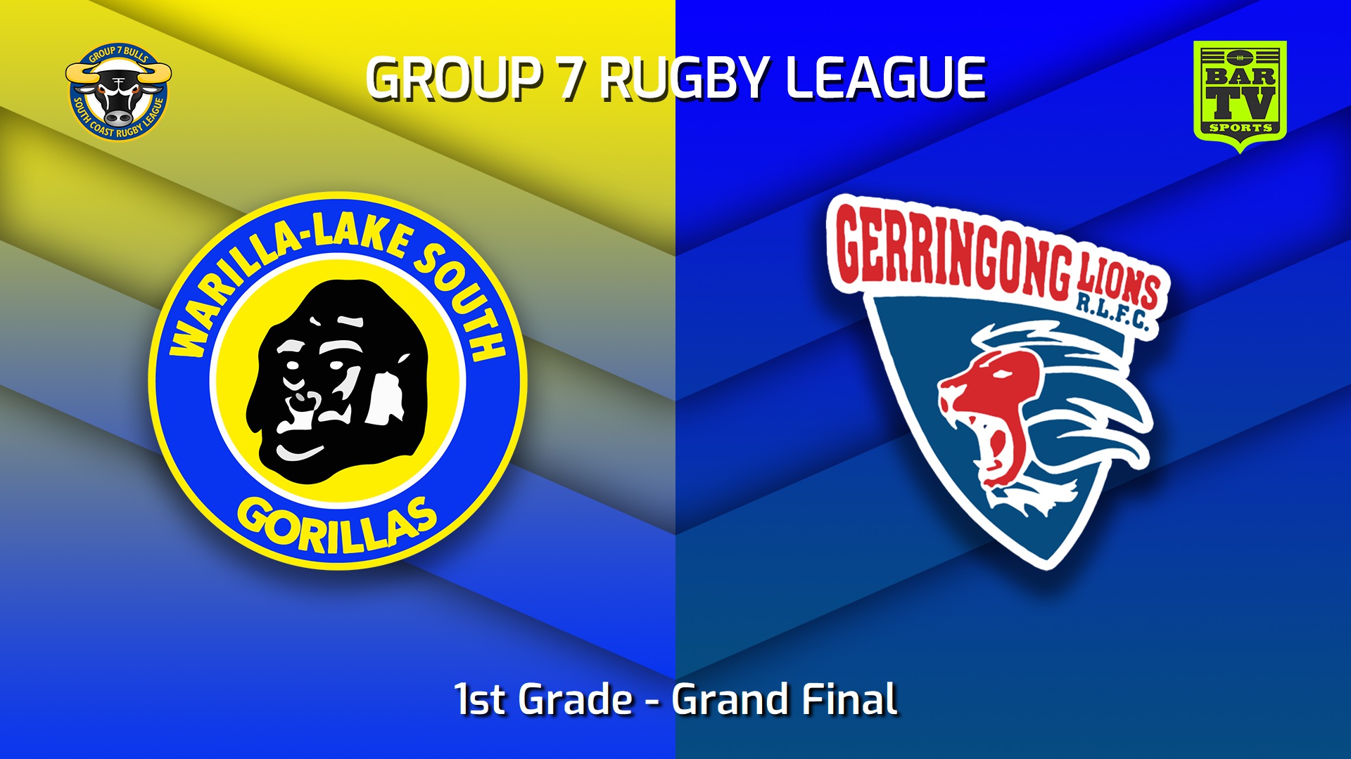220925-South Coast Grand Final - 1st Grade - Warilla-Lake South Gorillas v Gerringong Lions Slate Image