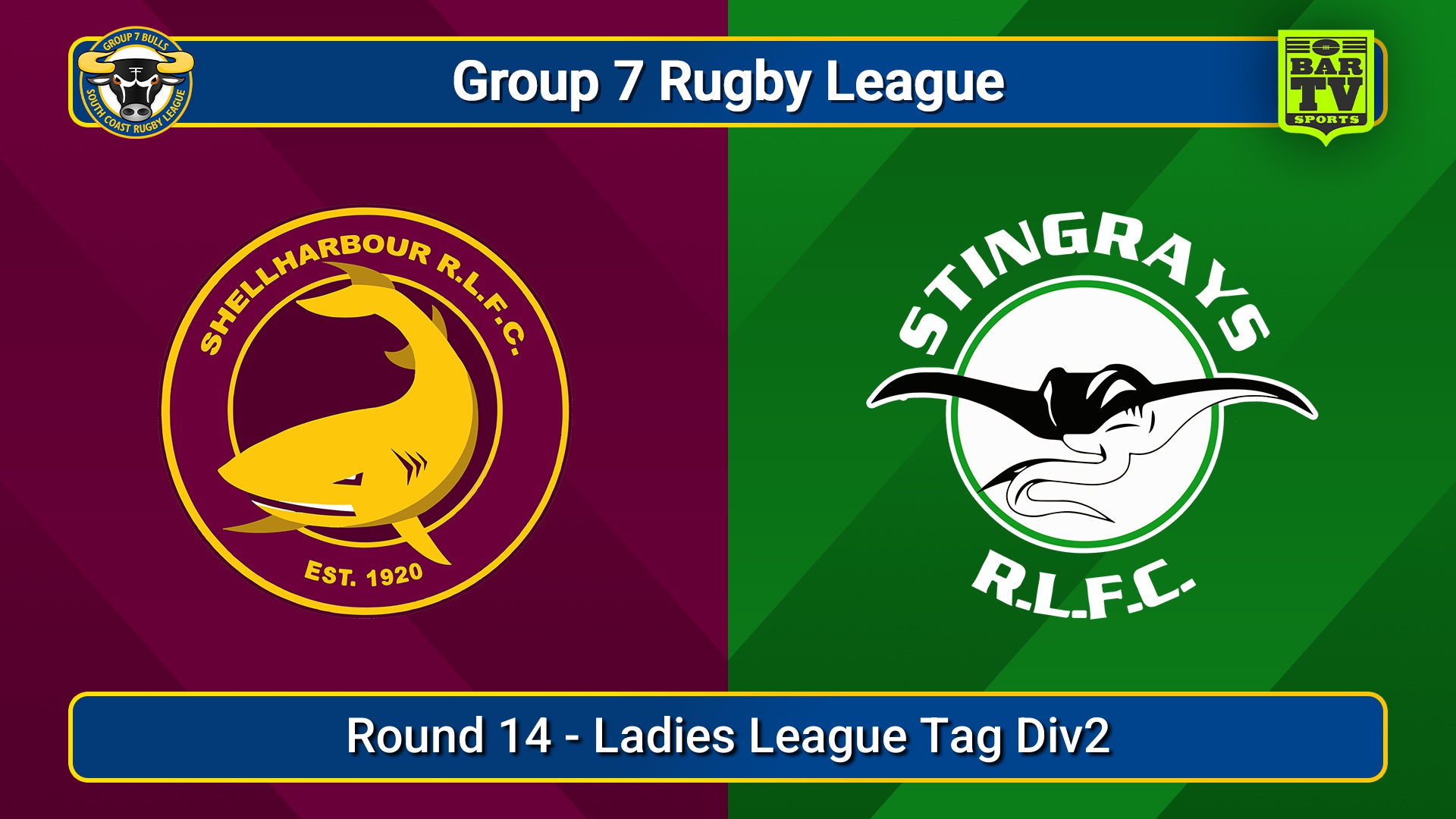 250727-video-South Coast Round 14 - Ladies League Tag Div2 - Shellharbour Sharks v Stingrays of Shellharbour Minigame Slate Image