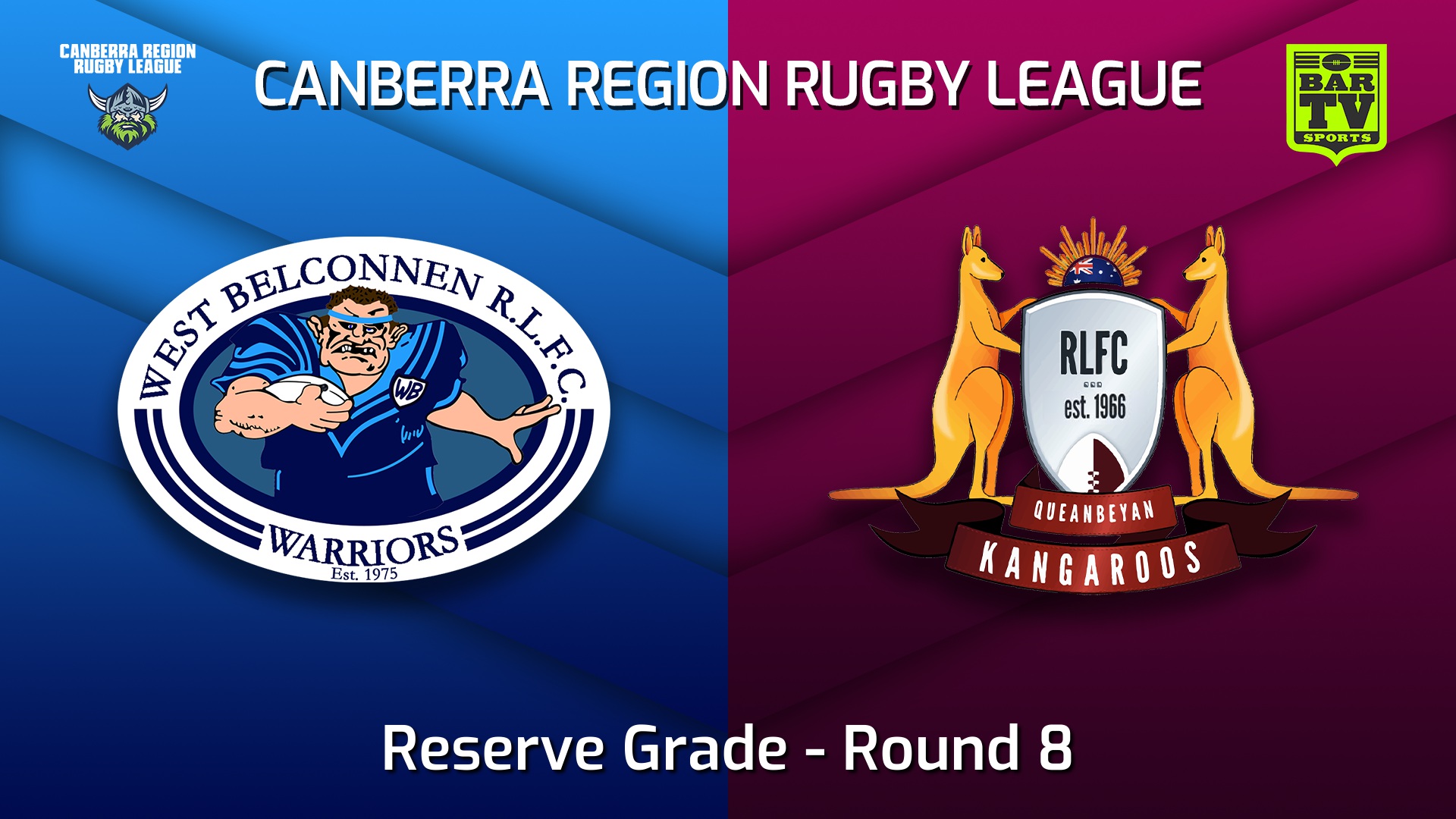 220604-Canberra Round 8 - Reserve Grade - West Belconnen Warriors v Queanbeyan Kangaroos Slate Image