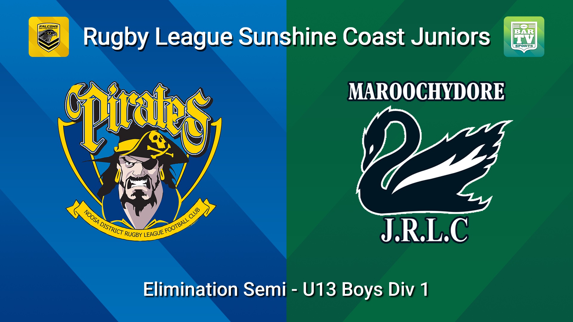 260822-video-Sunshine Coast Junior Rugby League Elimination Semi - U13 Boys Div 1 - Noosa Pirates JRL v Maroochydore Swans JRL Slate Image