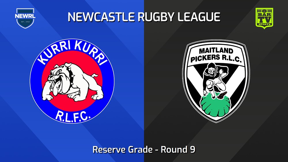 240615-video-Newcastle RL Round 9 - Reserve Grade - Kurri Kurri Bulldogs v Maitland Pickers Slate Image