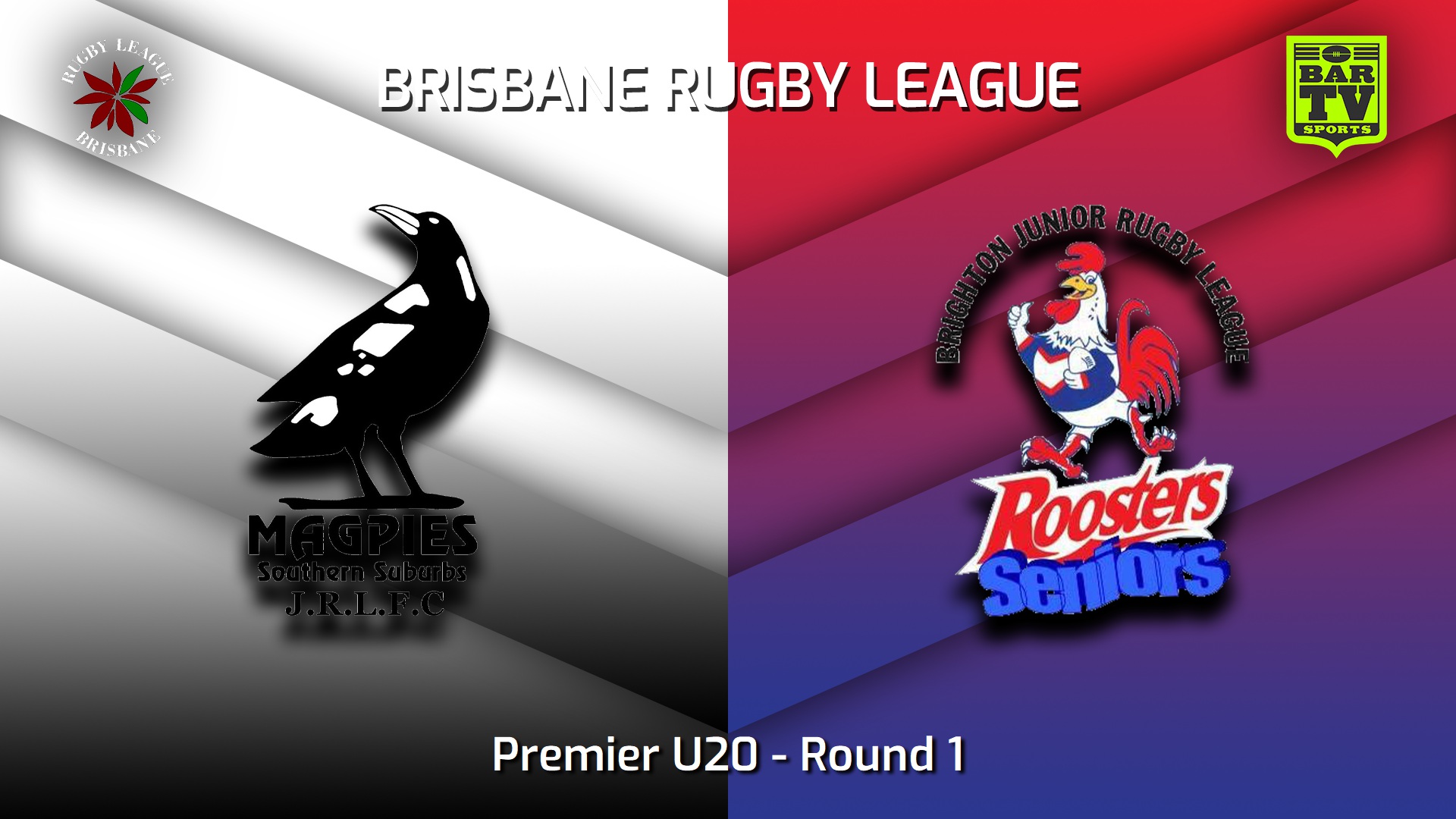 230318-BRL Round 1 - Premier U20 - Southern Suburbs Magpies v Brighton Roosters Slate Image