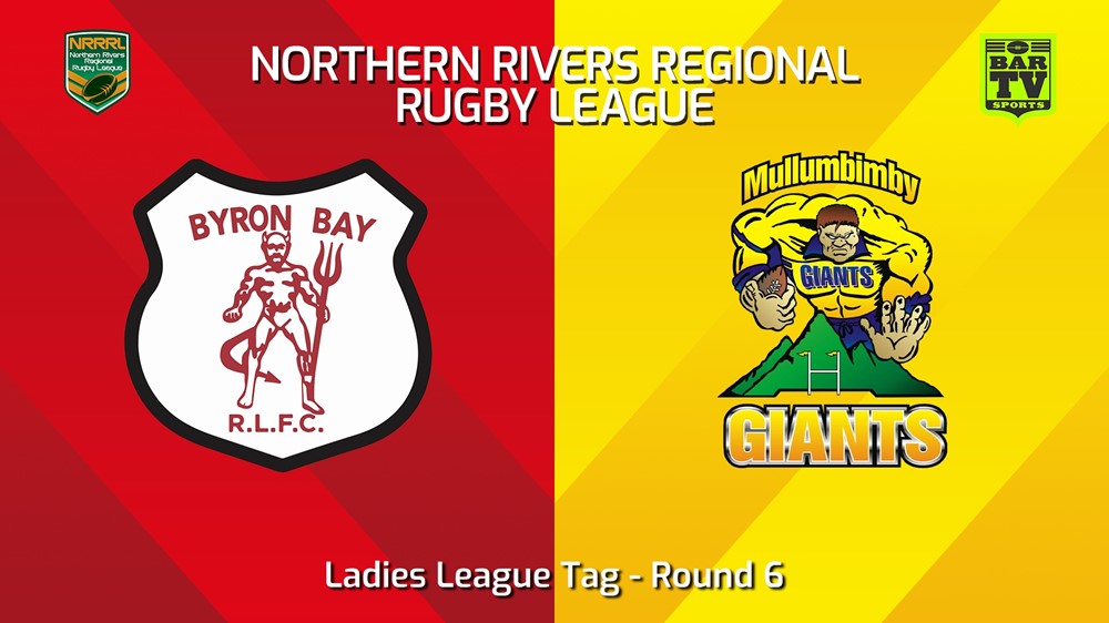 240512-video-Northern Rivers Round 6 - Ladies League Tag - Byron Bay Red Devils v Mullumbimby Giants Slate Image