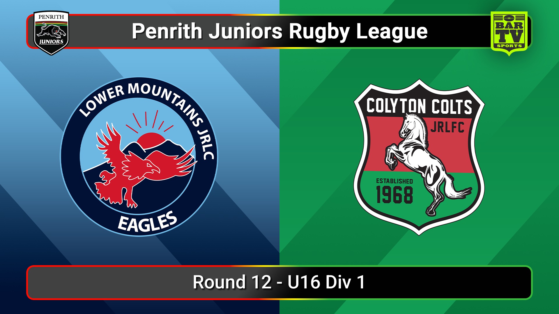 250719-video-Penrith & District Junior Rugby League Round 12 - U16 Div 1 - Lower Mountains v Colyton Slate Image