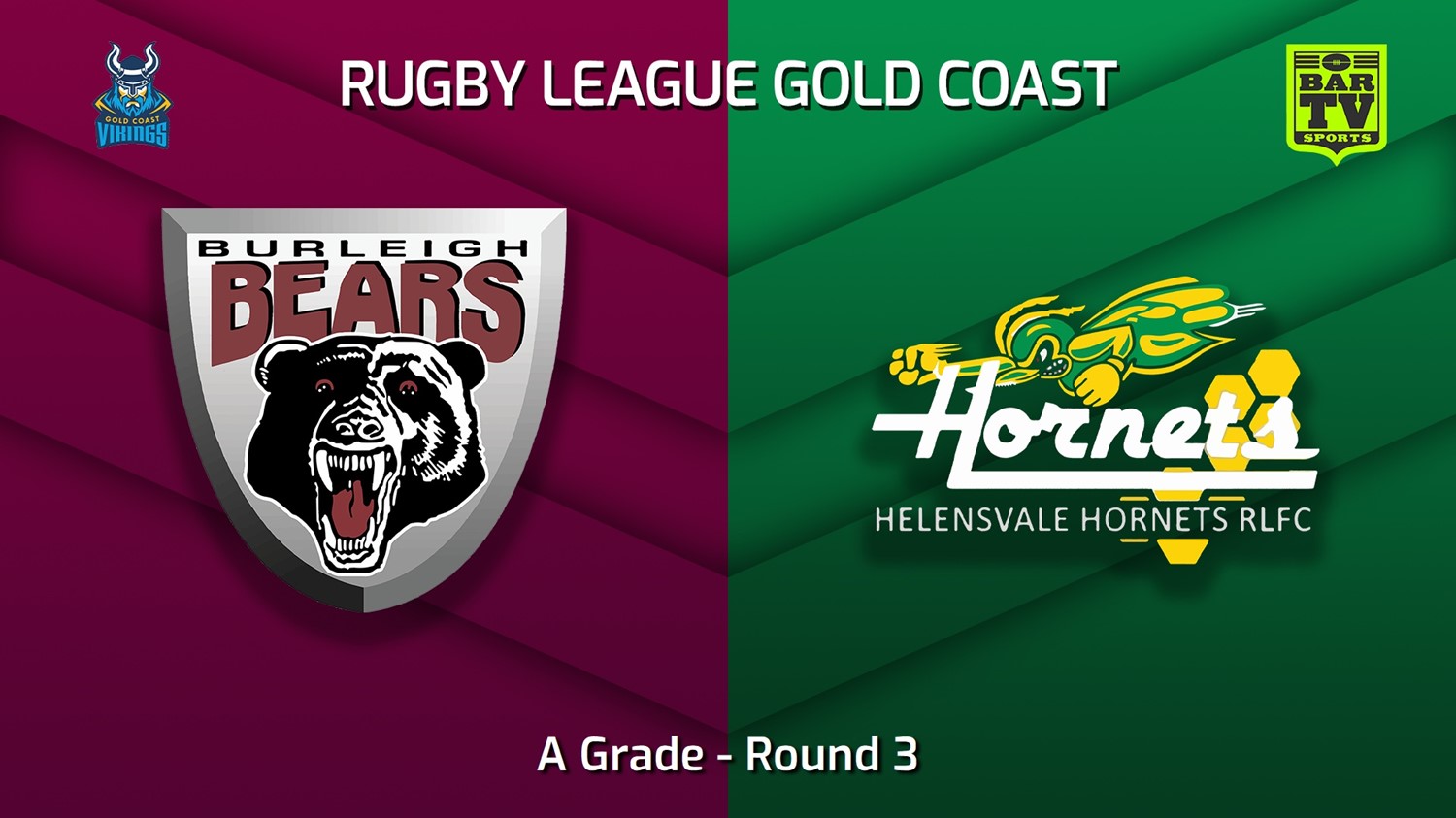 230507-Gold Coast Round 3 - A Grade - Burleigh Bears v Helensvale Hornets Minigame Slate Image