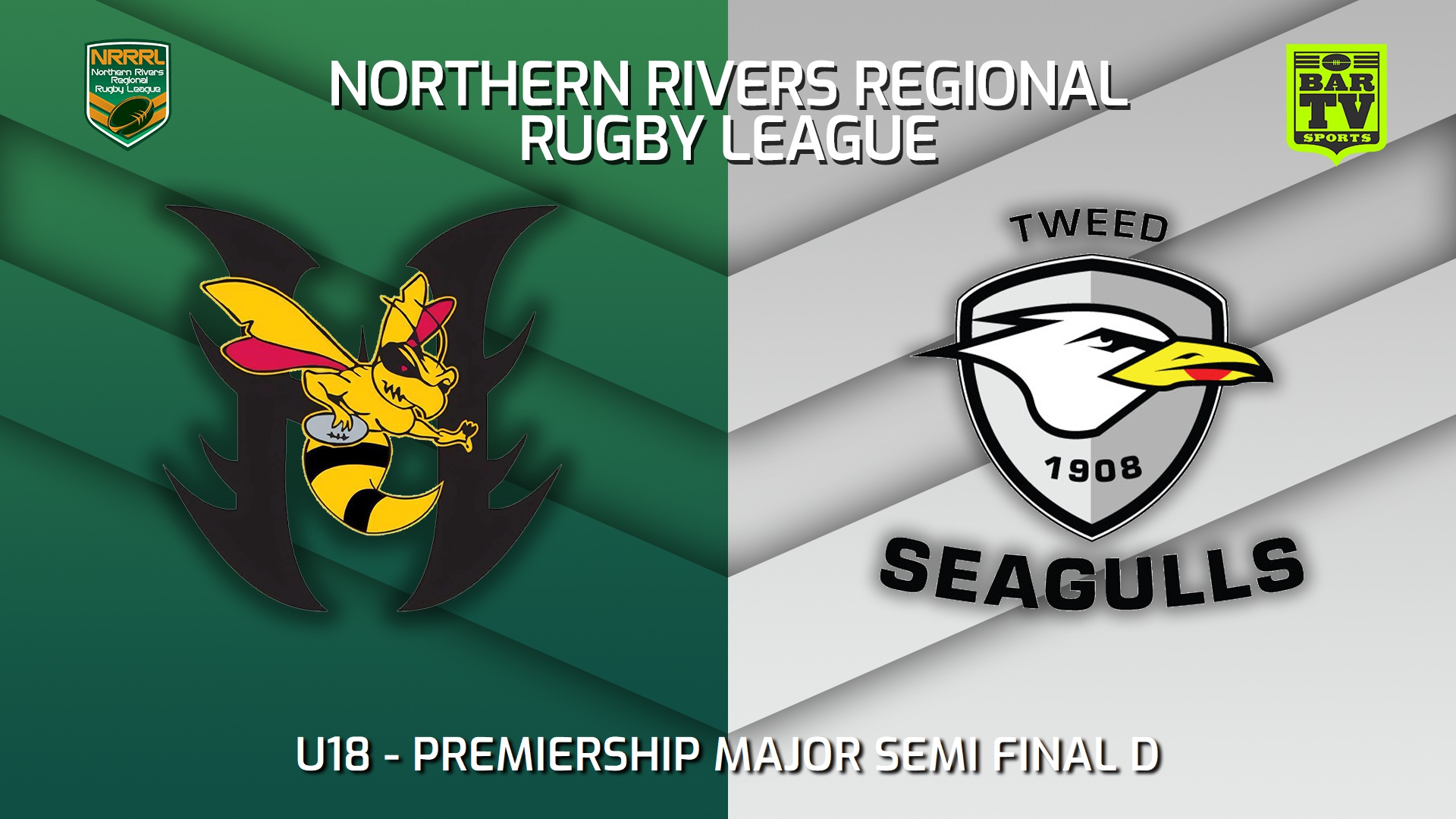 220821-Northern Rivers PREMIERSHIP MAJOR SEMI FINAL D  - U18 - Cudgen Hornets v Tweed Heads Seagulls Slate Image