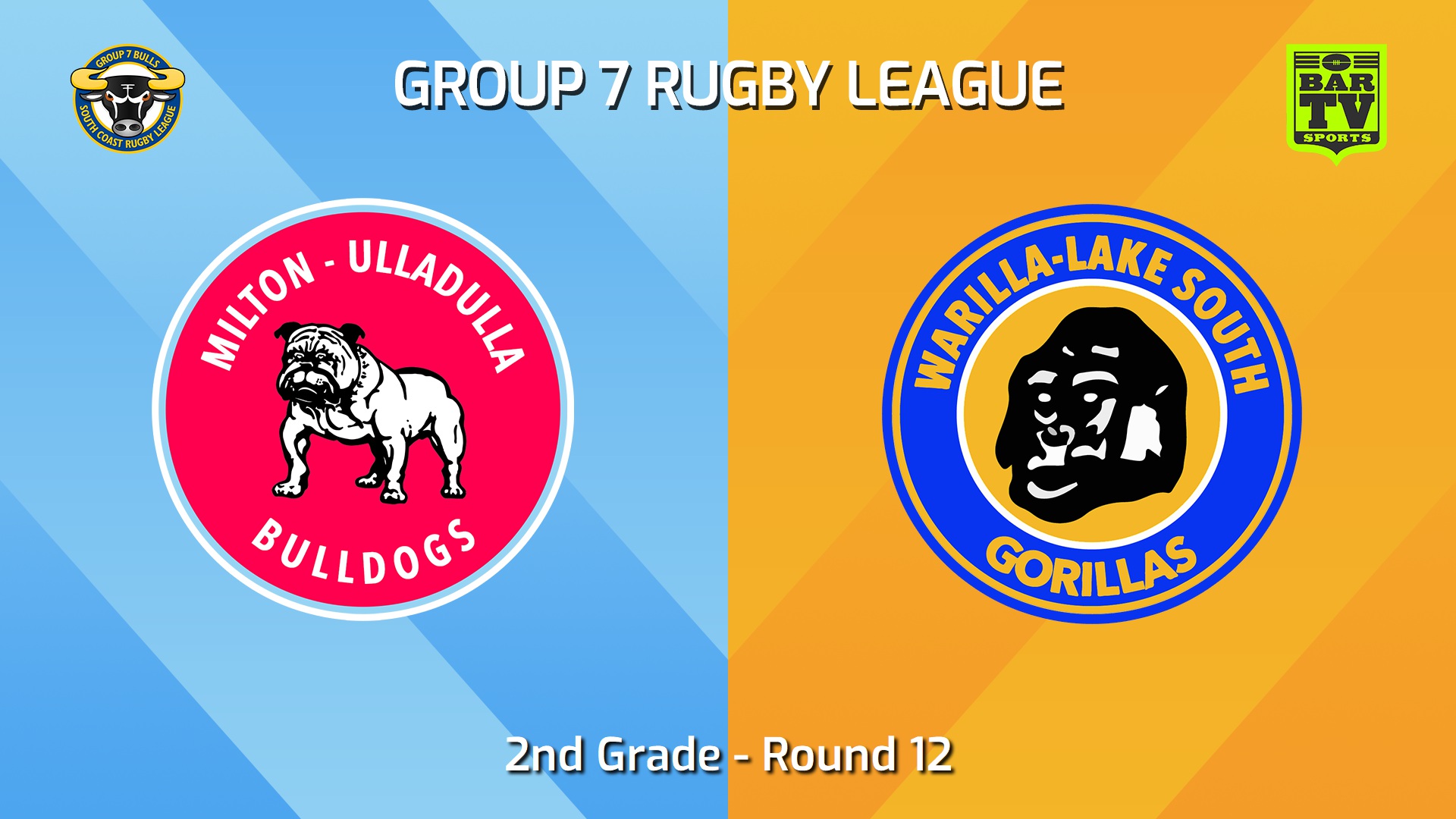 240629-video-South Coast Round 12 - 2nd Grade - Milton-Ulladulla Bulldogs v Warilla-Lake South Gorillas Slate Image