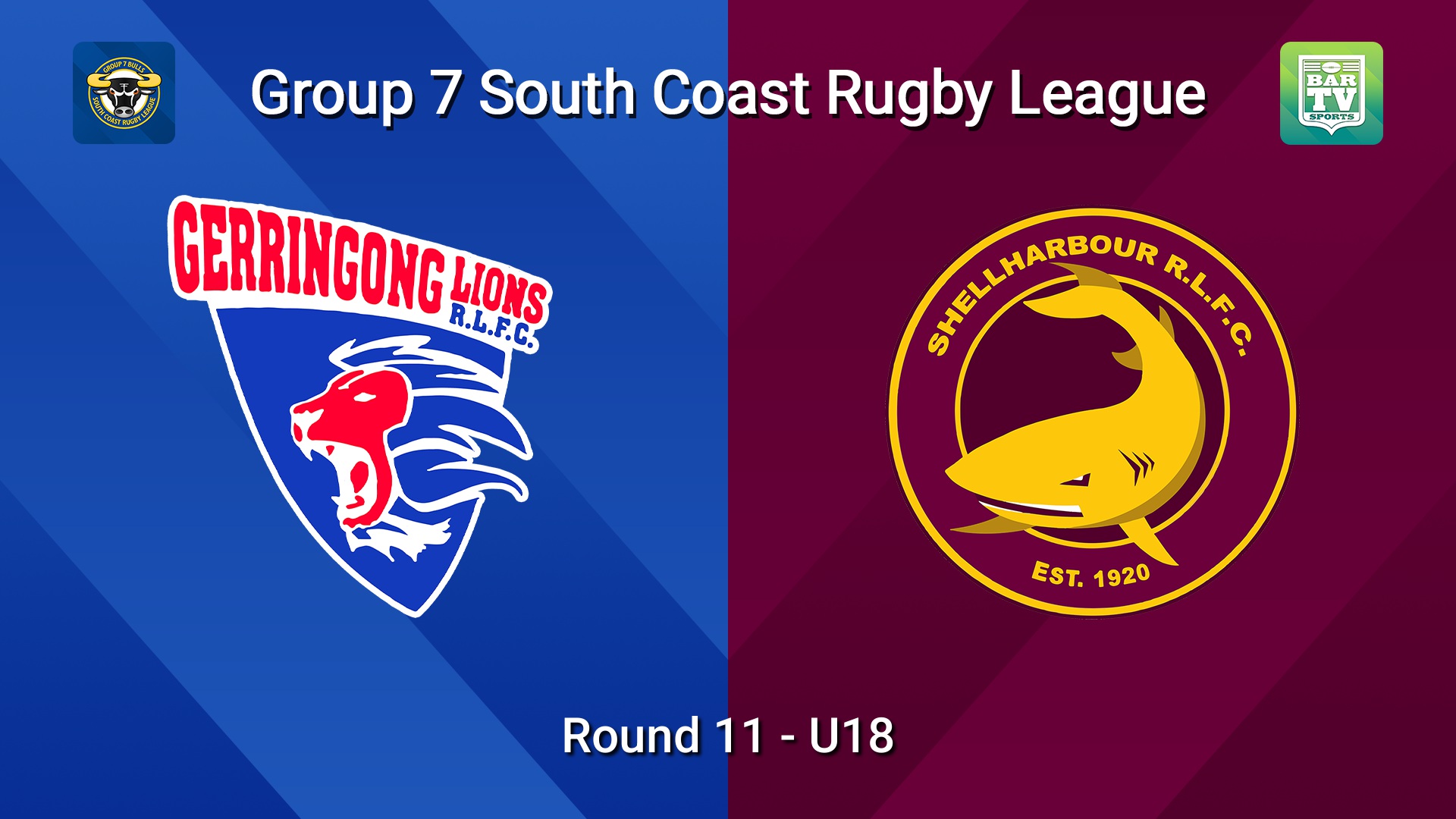 260705-video-South Coast Round 11 - U18 - Gerringong v Shellharbour Sharks Slate Image