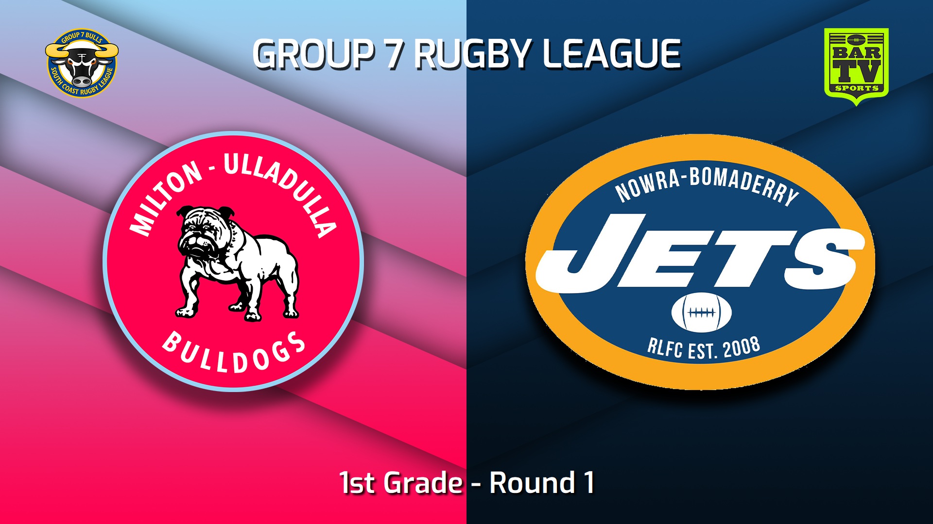 230326-South Coast Round 1 - 1st Grade - Milton-Ulladulla Bulldogs v Nowra-Bomaderry Jets Slate Image