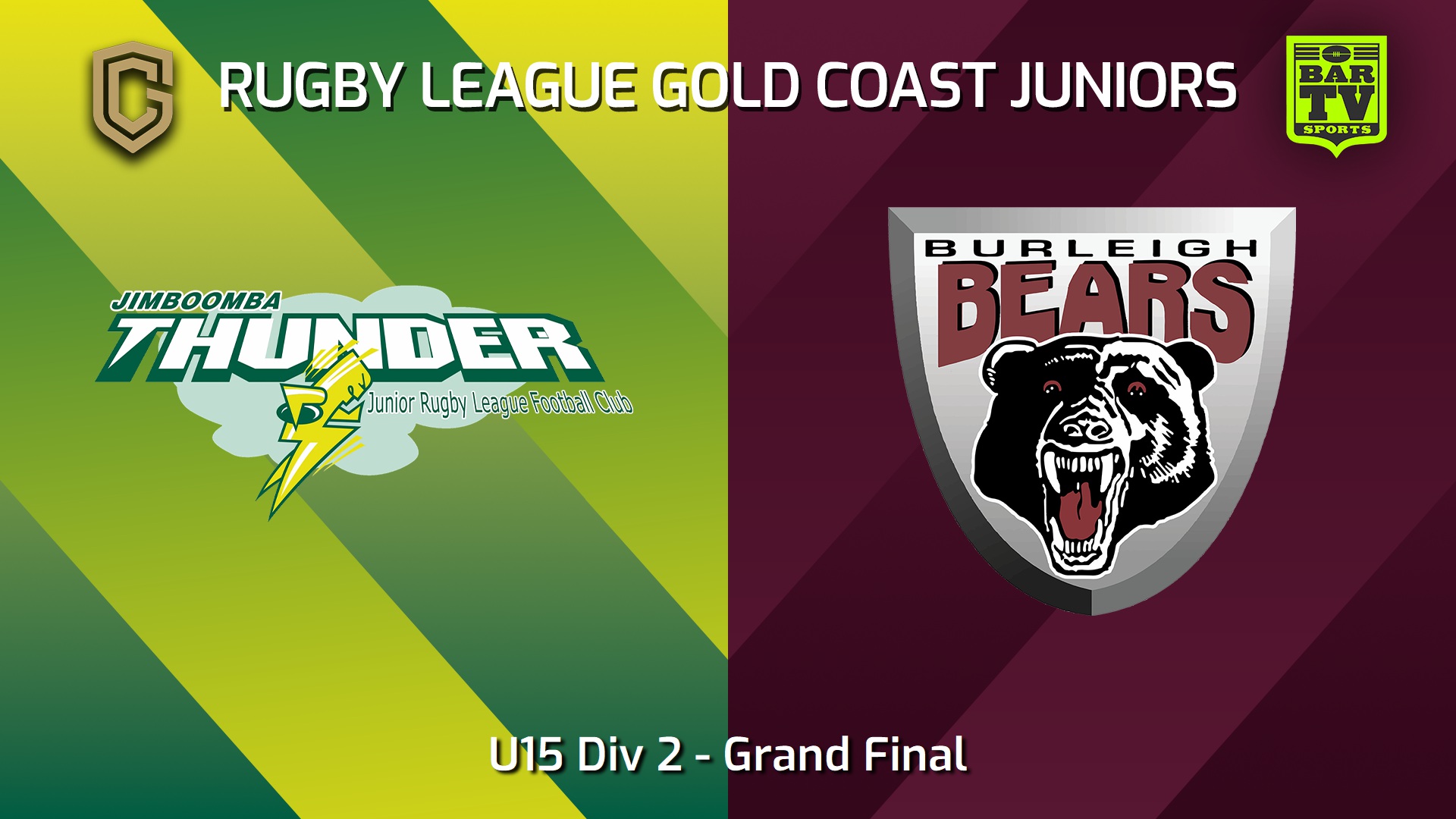 240907-video-Rugby League Gold Coast Juniors Grand Final - U15 Div 2 - Jimboomba Thunder v Burleigh Bears Juniors Slate Image
