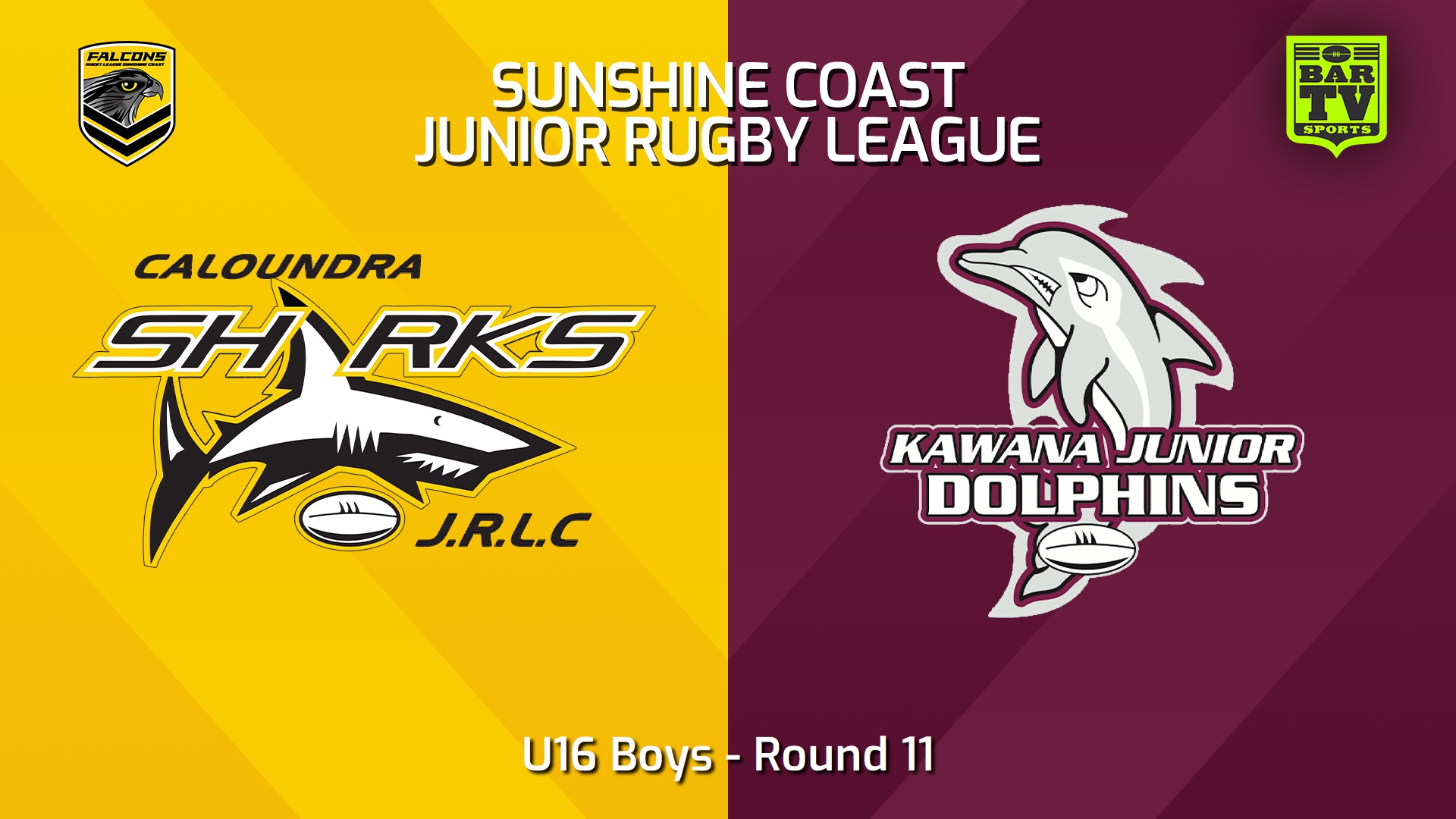 240614-video-Sunshine Coast Junior Rugby League Round 11 - U16 Boys - Caloundra Sharks JRL v Kawana Dolphins JRL Slate Image