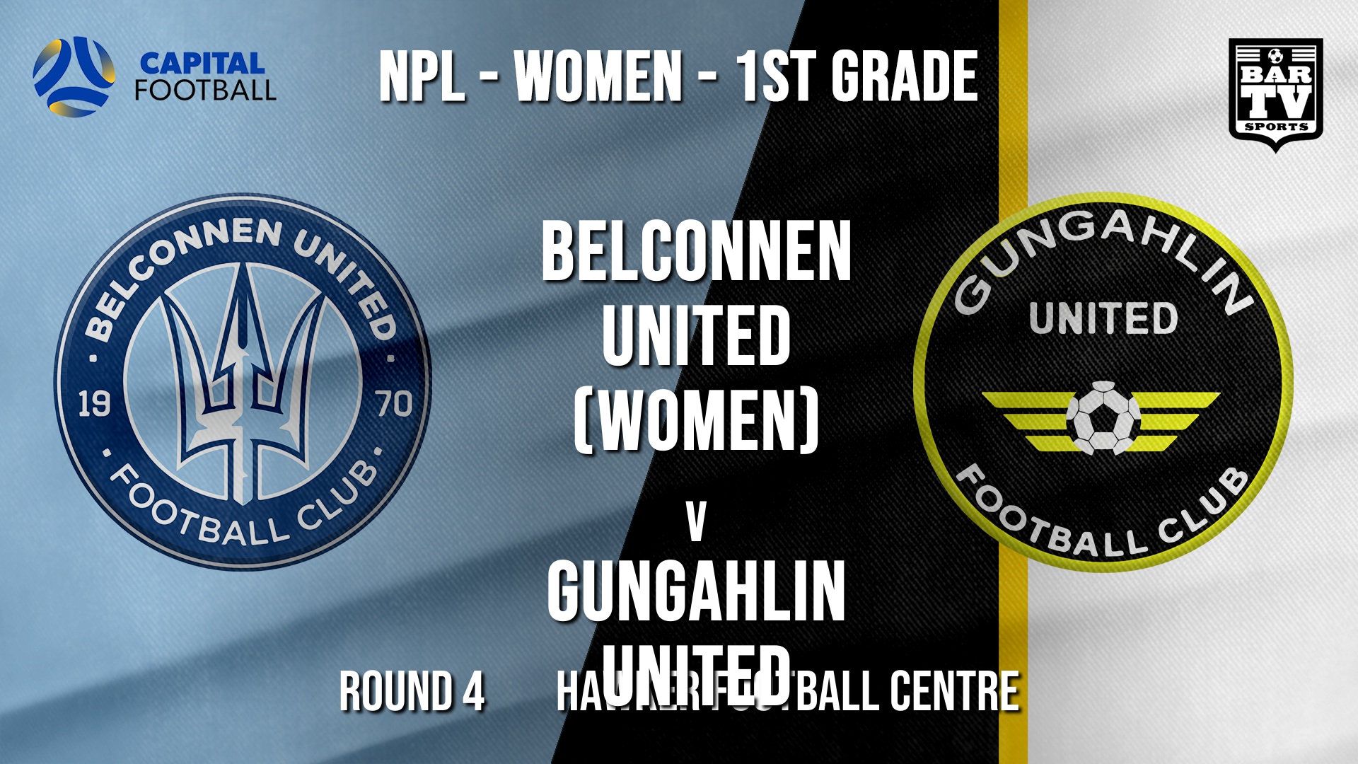 NPLW - Capital Round 4 - Belconnen United (women) v Gungahlin United FC (women) Slate Image