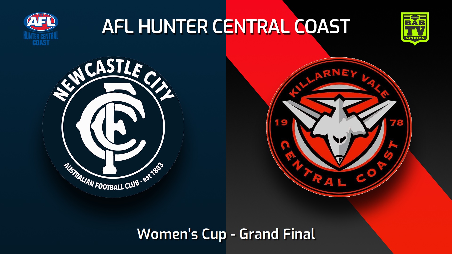 250913-video-AFL Hunter Central Coast Grand Final - Women's Cup - Newcastle City  v Killarney Vale Bombers Slate Image